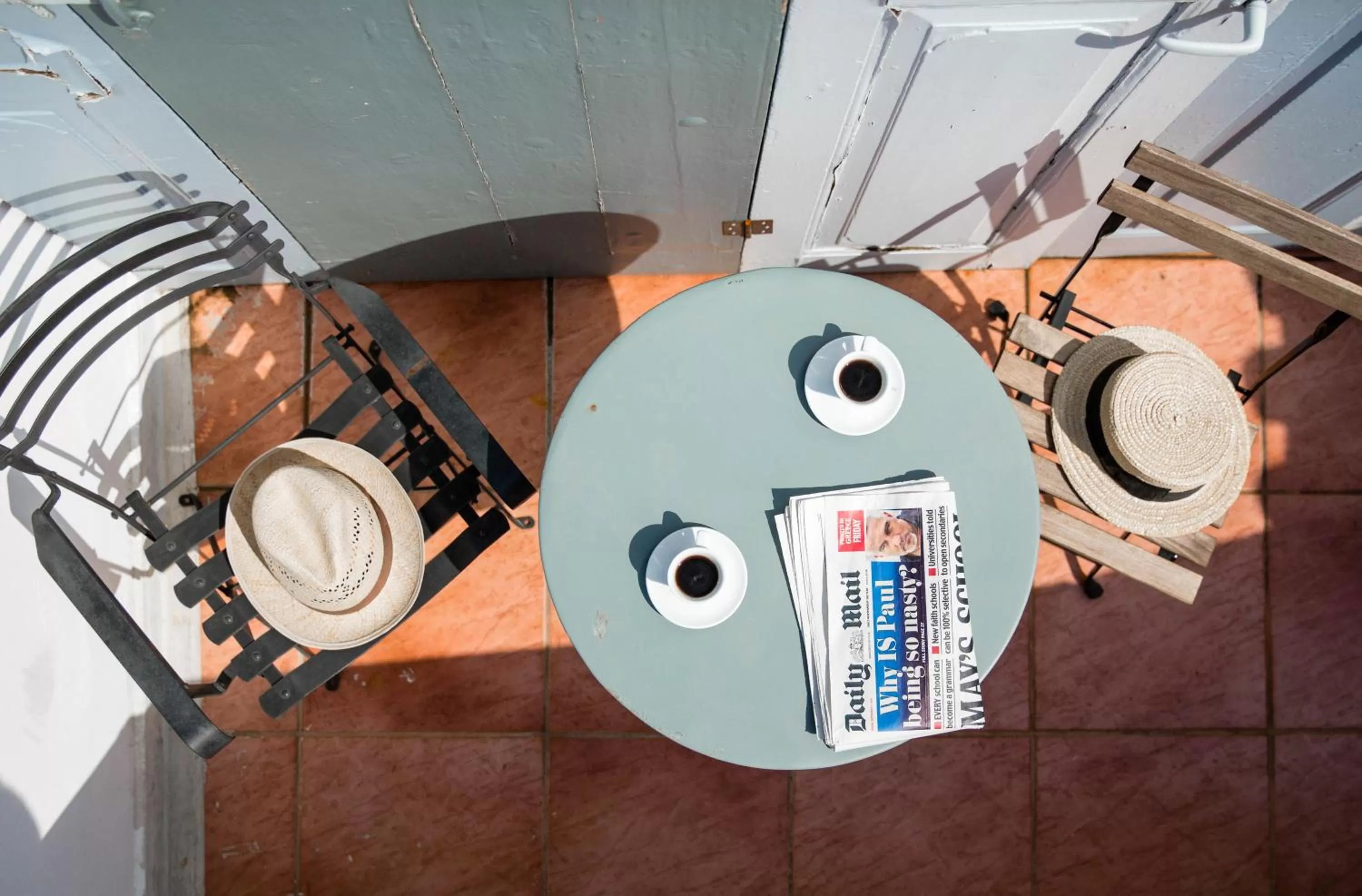 Balcony/Terrace in Amymone and Adiandi