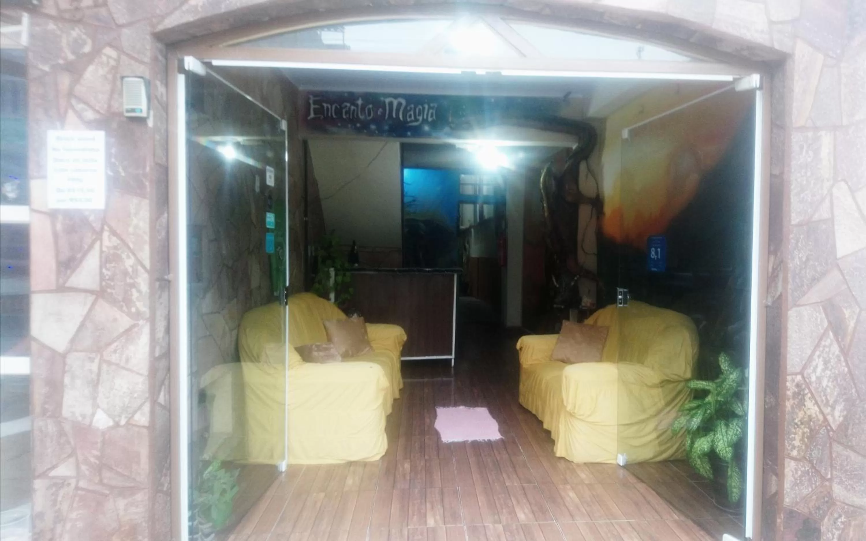 Lobby or reception in Pousada Encanto e Magia
