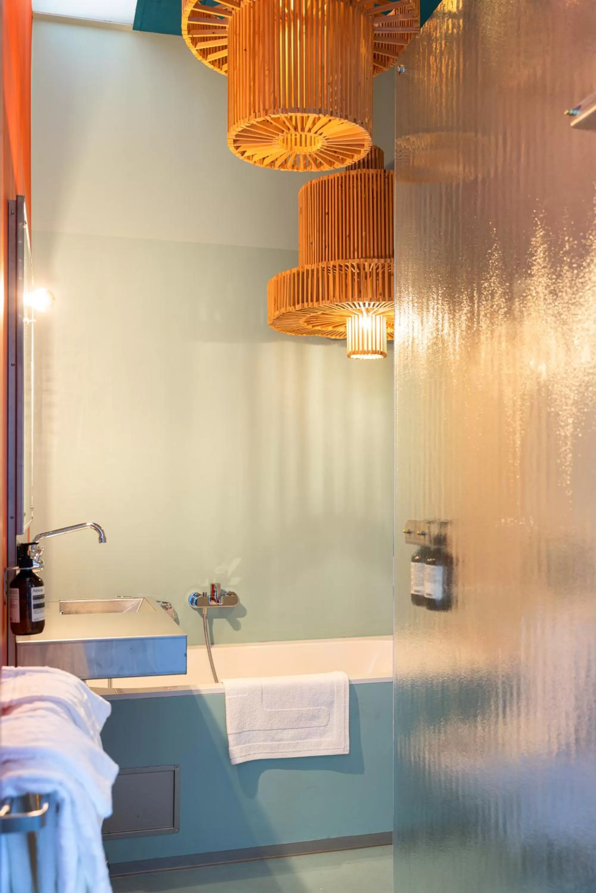 Bathroom in Hotel Piet Hein Eek