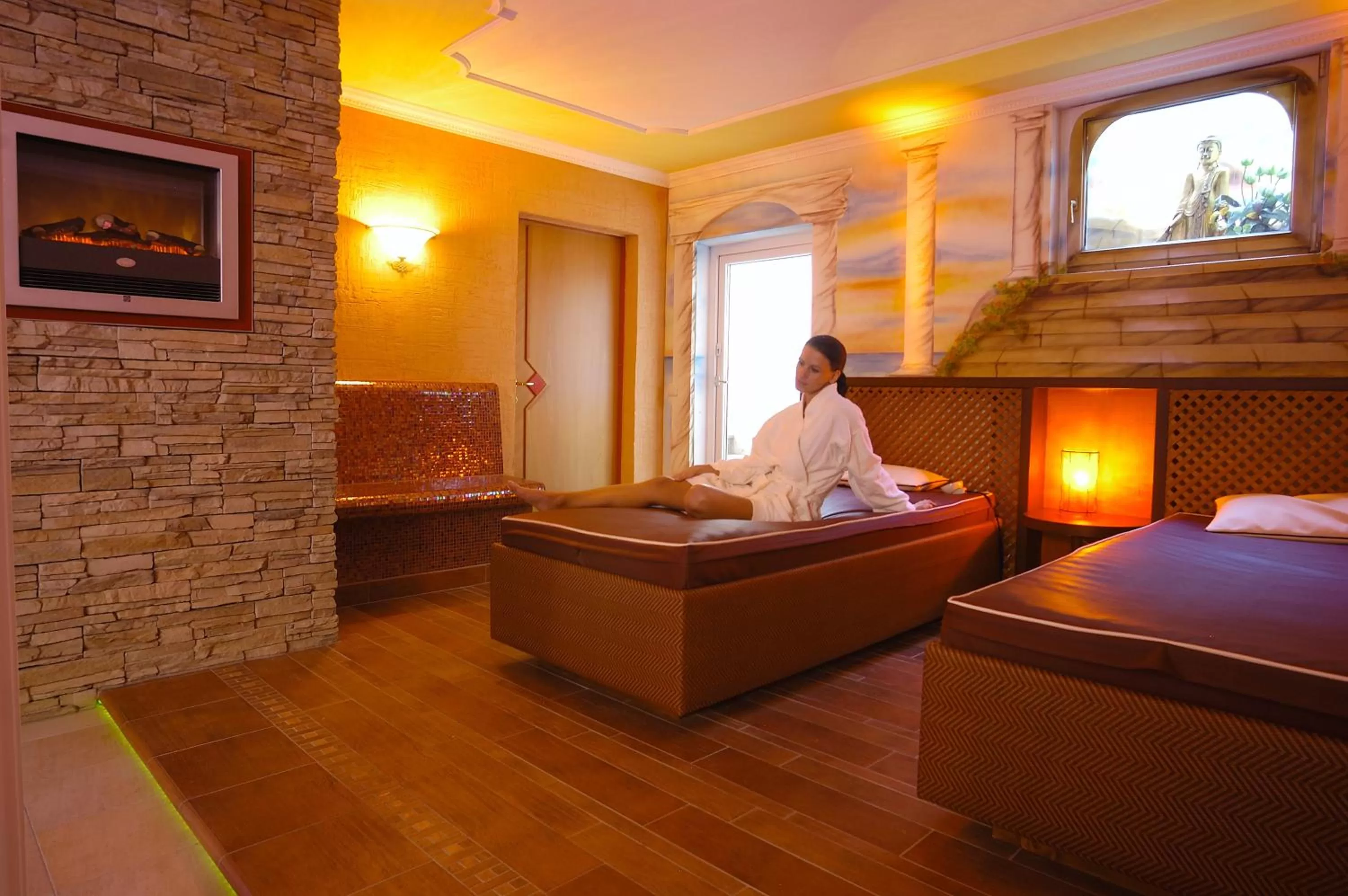 Spa and wellness centre/facilities, Bed in Hotel Victoria