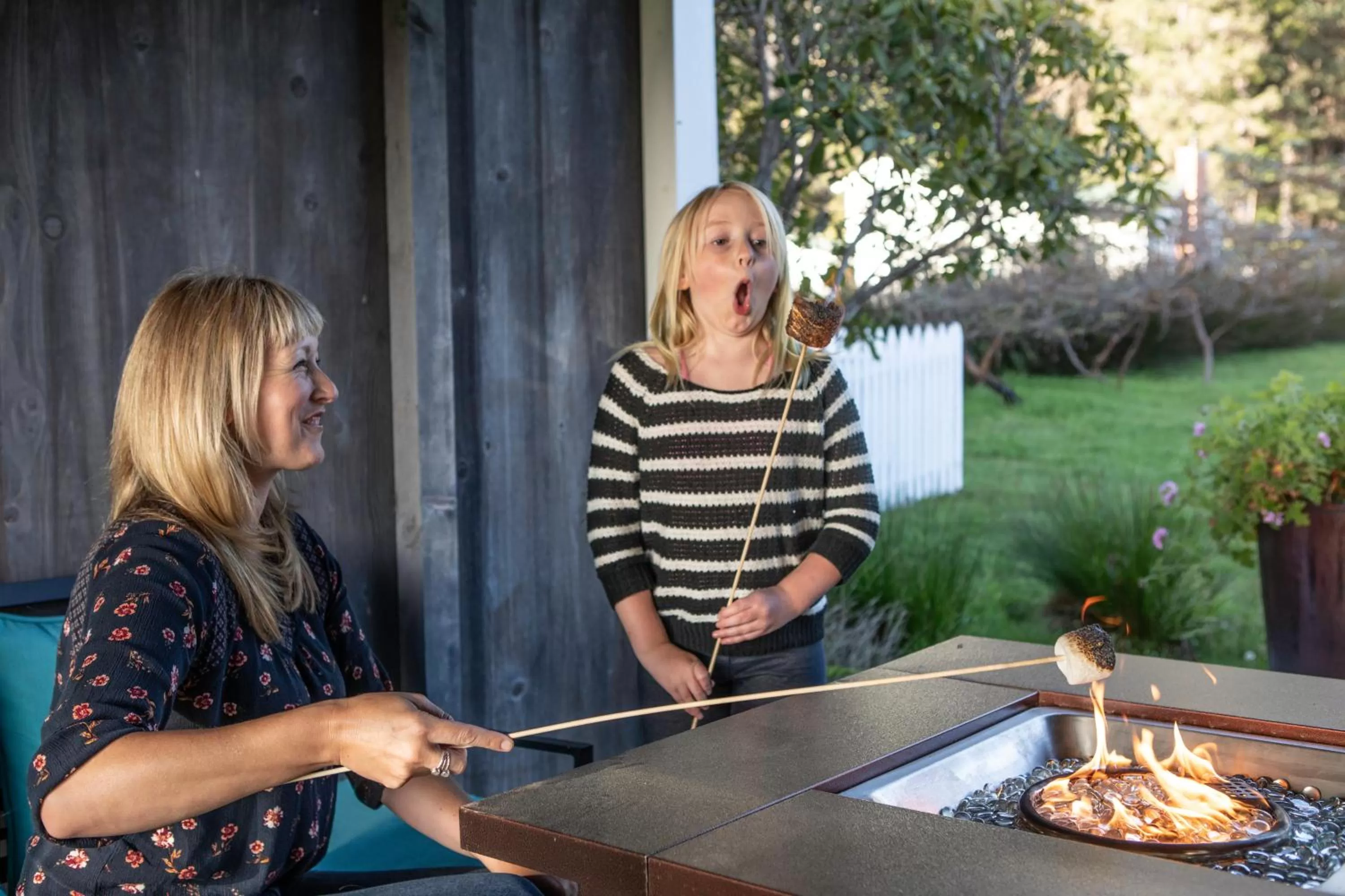 BBQ facilities in Inn at Schoolhouse Creek