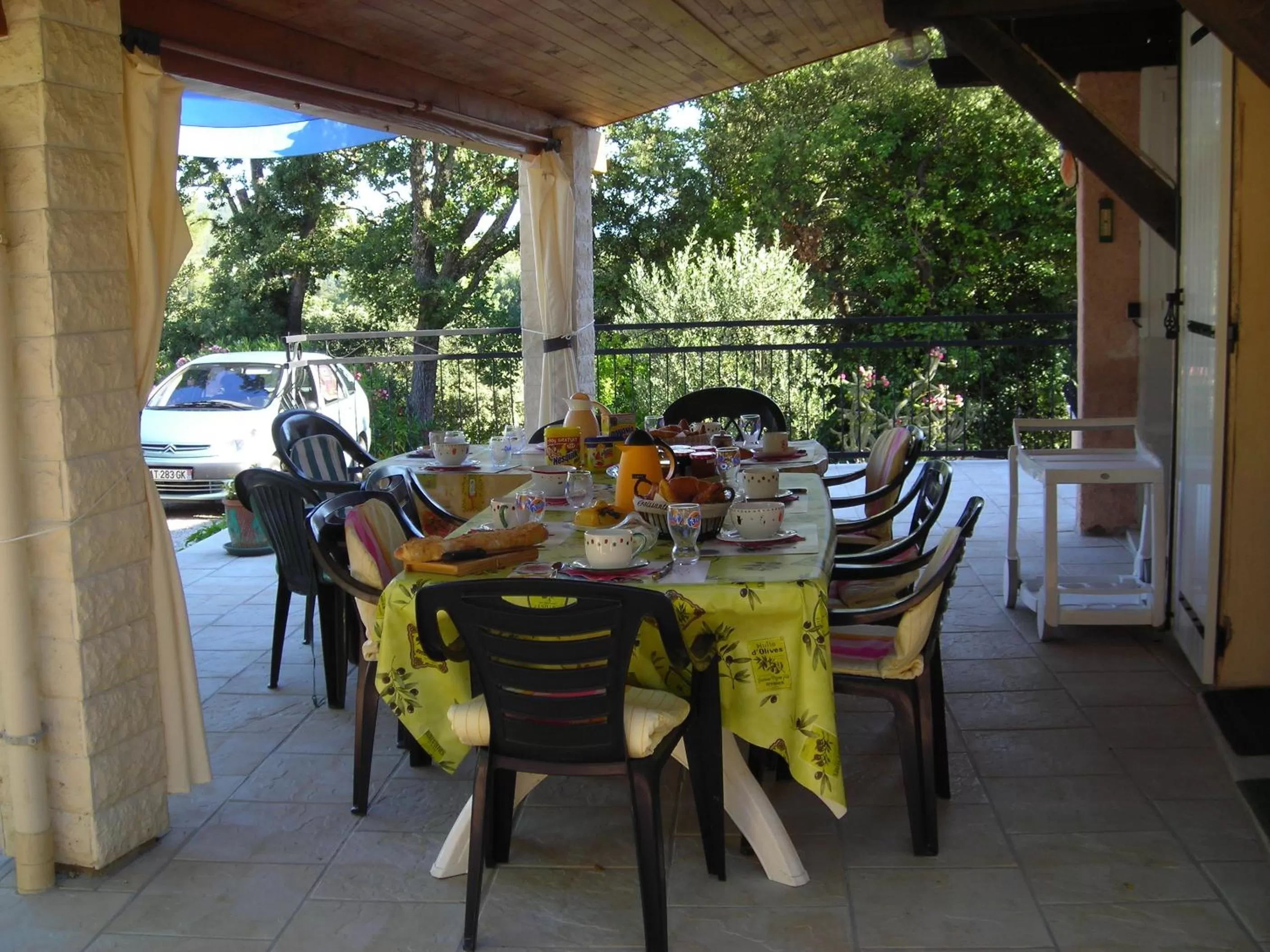 Patio, Restaurant/Places to Eat in La villa Sam