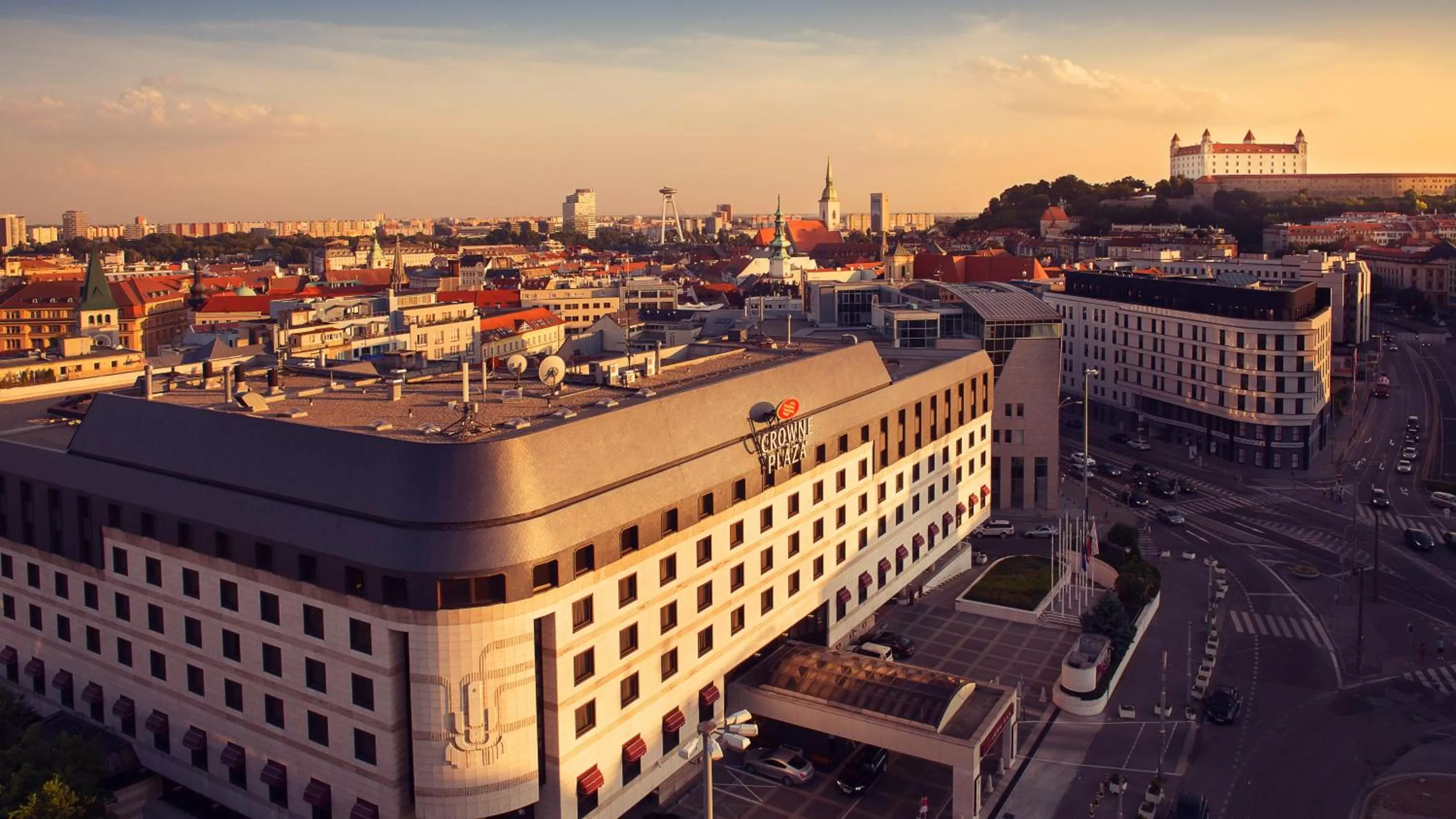 Property building in Crowne Plaza Bratislava by IHG