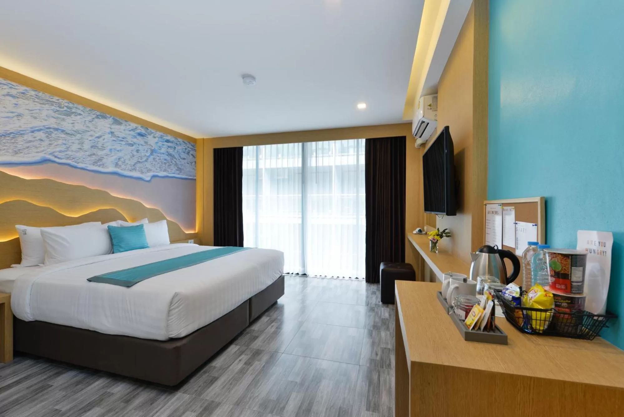 Photo of the whole room, Bed in T2 Ao Nang Krabi