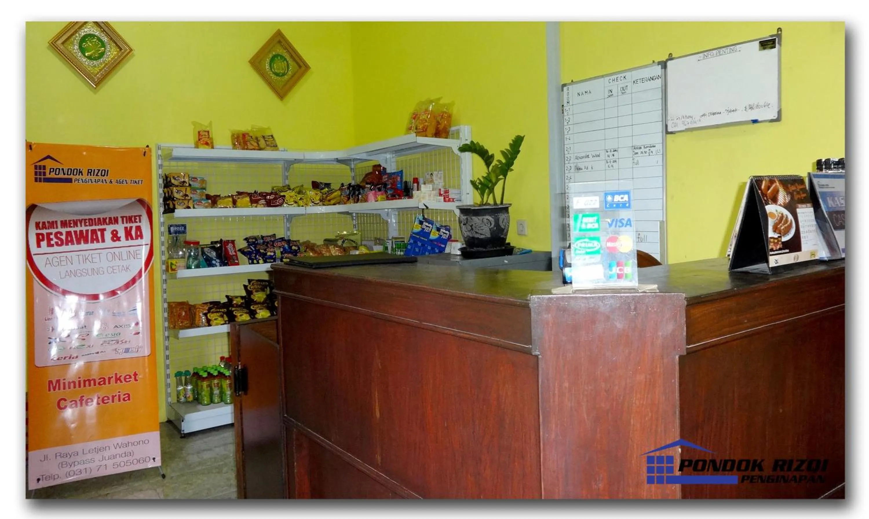 Lobby or reception in Penginapan Pondok Rizqi Syariah