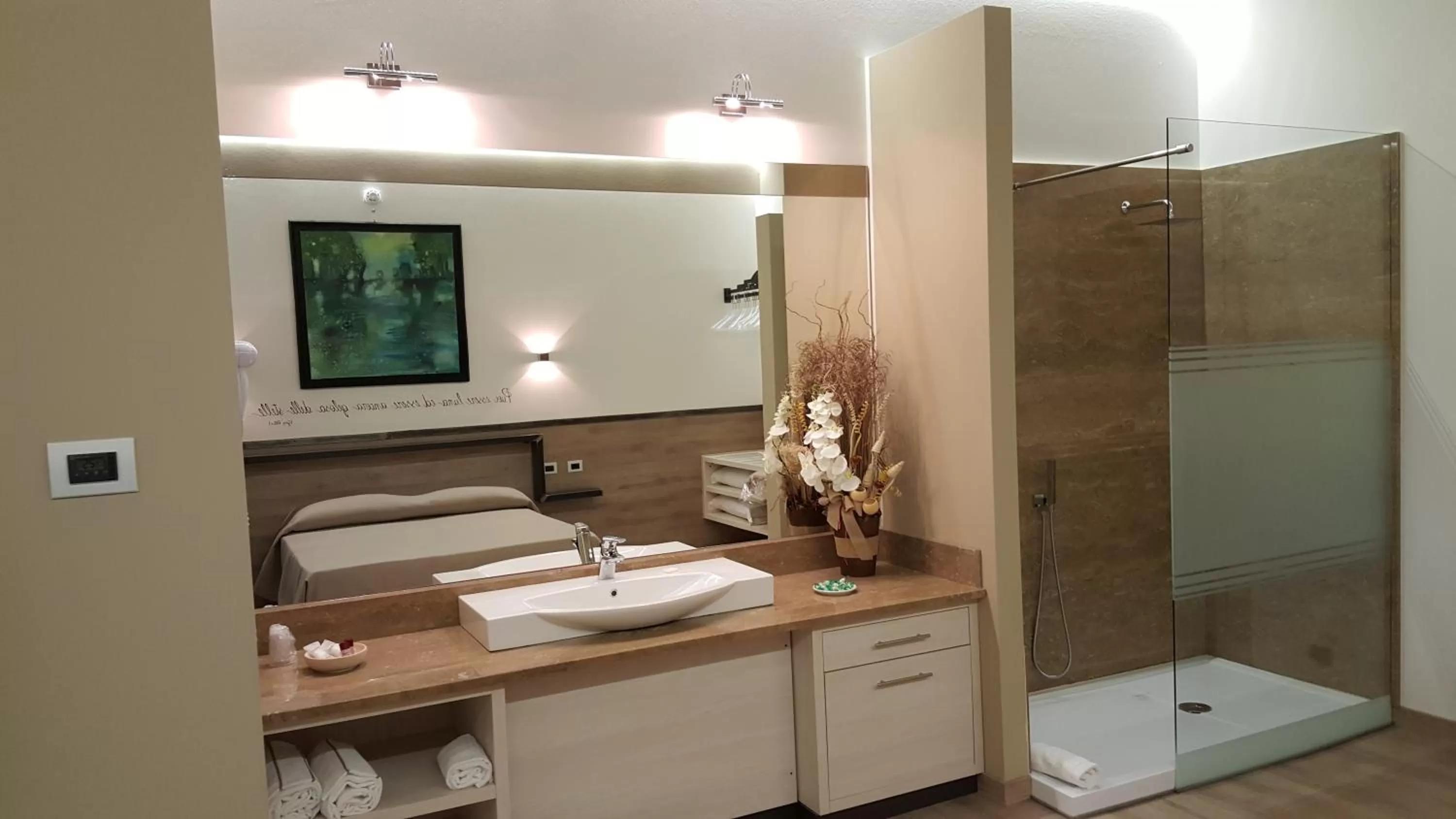 Bathroom in Luna Residence Hotel