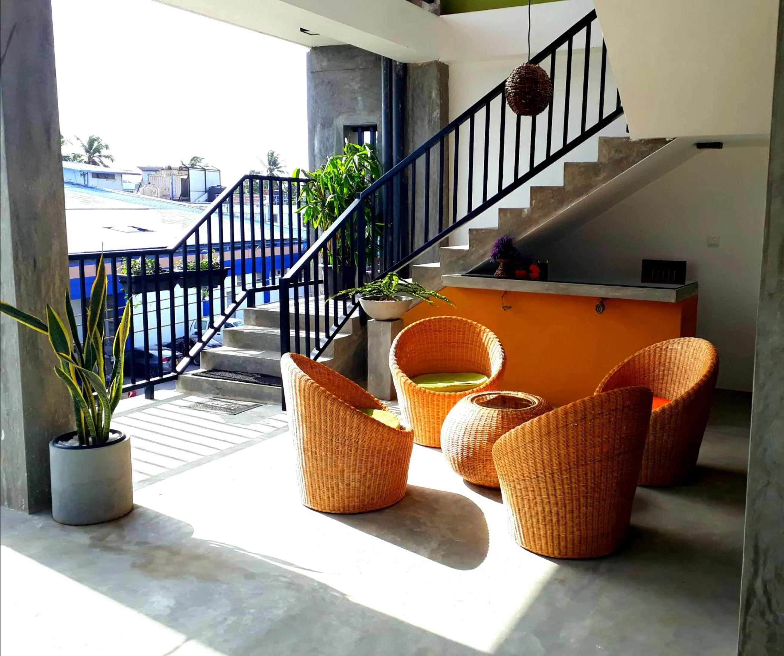 Lobby or reception in The Canoe