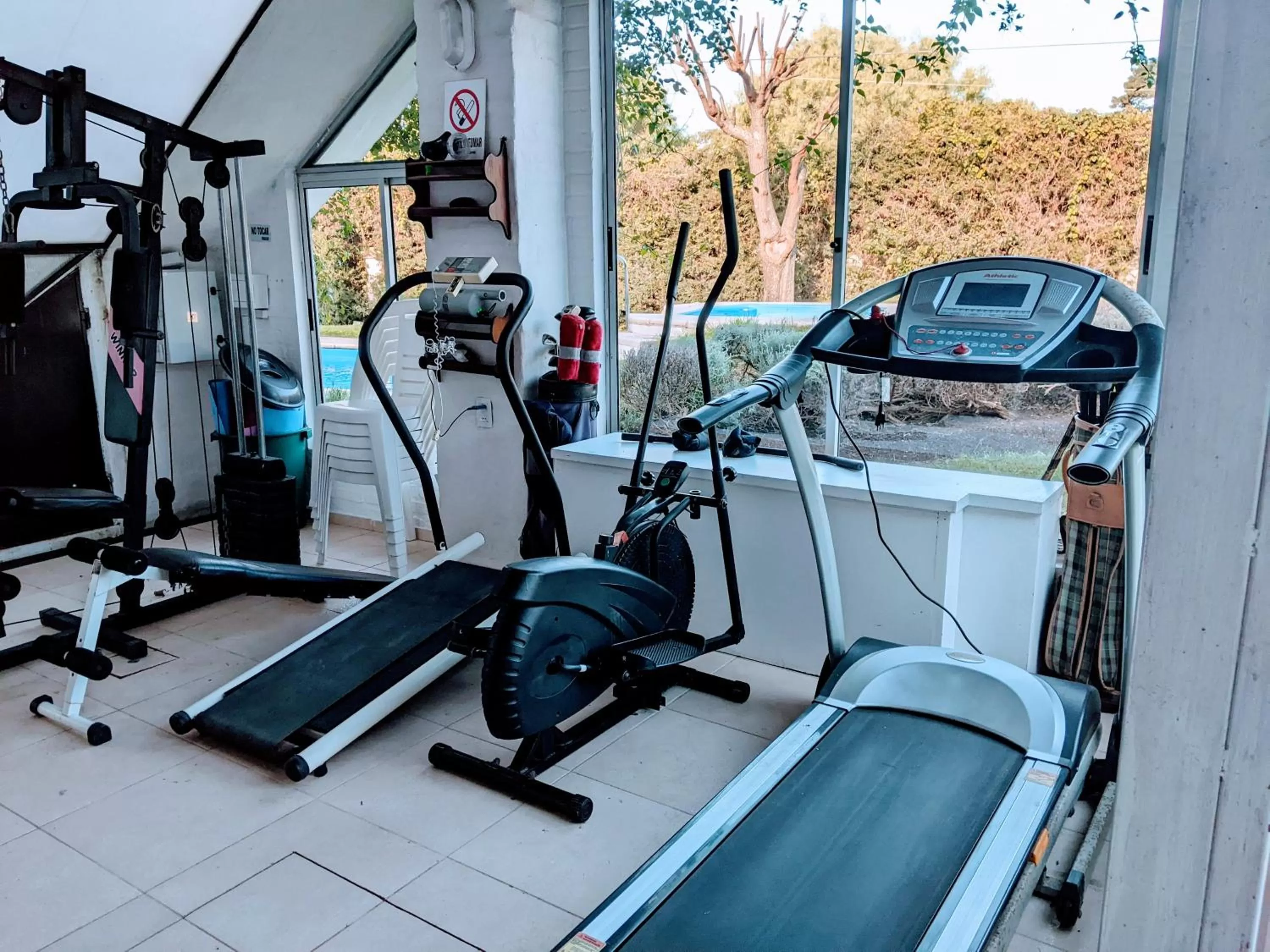 Fitness centre/facilities in Arsamici Hotel