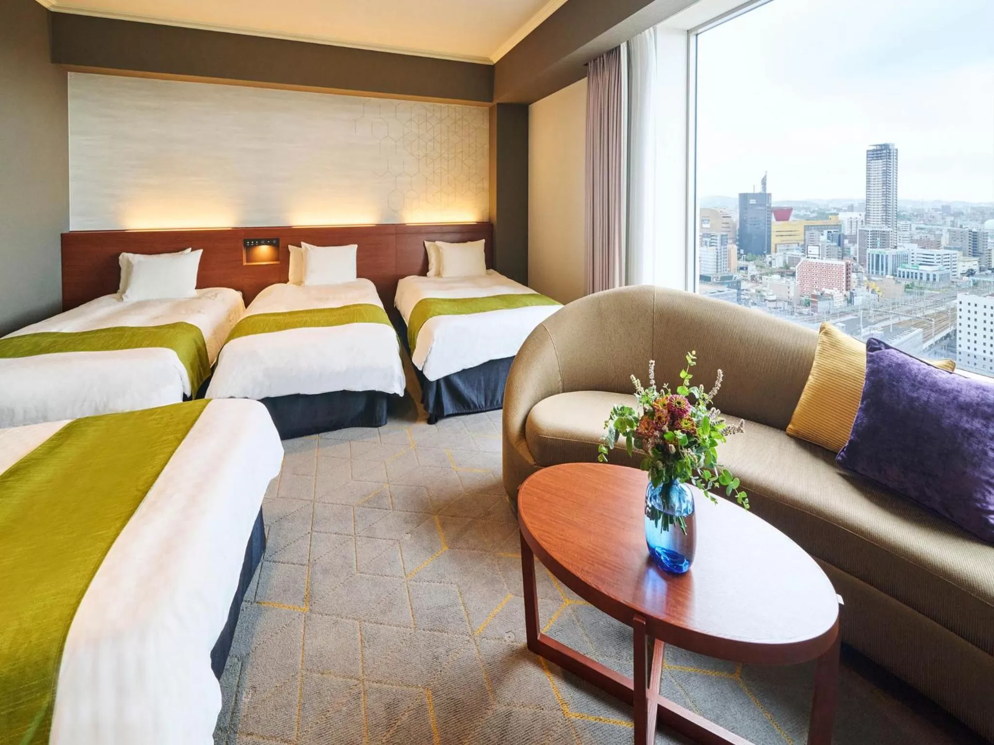 Deluxe Twin Room (14th-23rd Superior Floor) - Non-Smoking in Rihga Royal Hotel Kokura Fukuoka