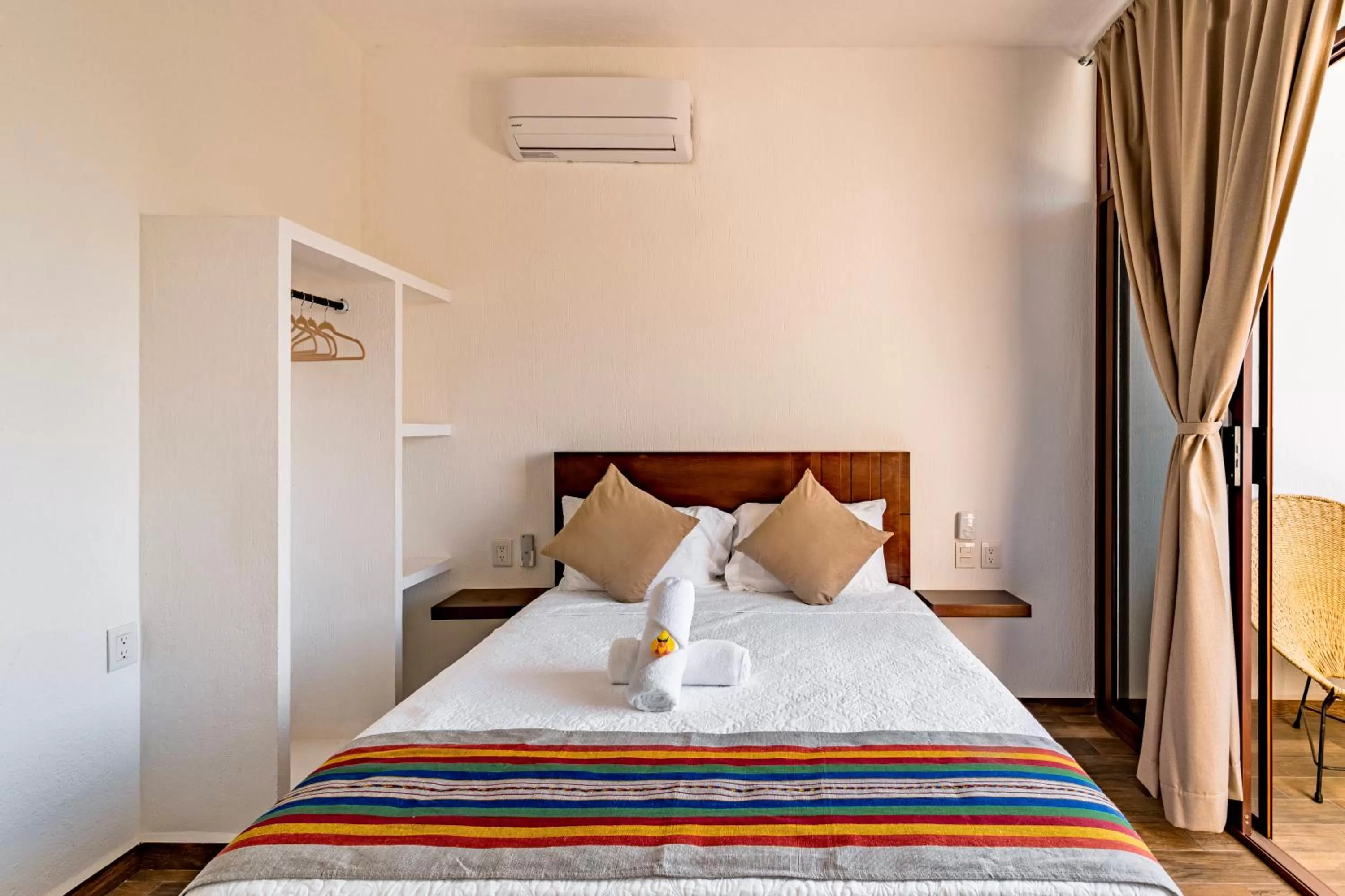 Bed in Punta Kai Hotel Hostal