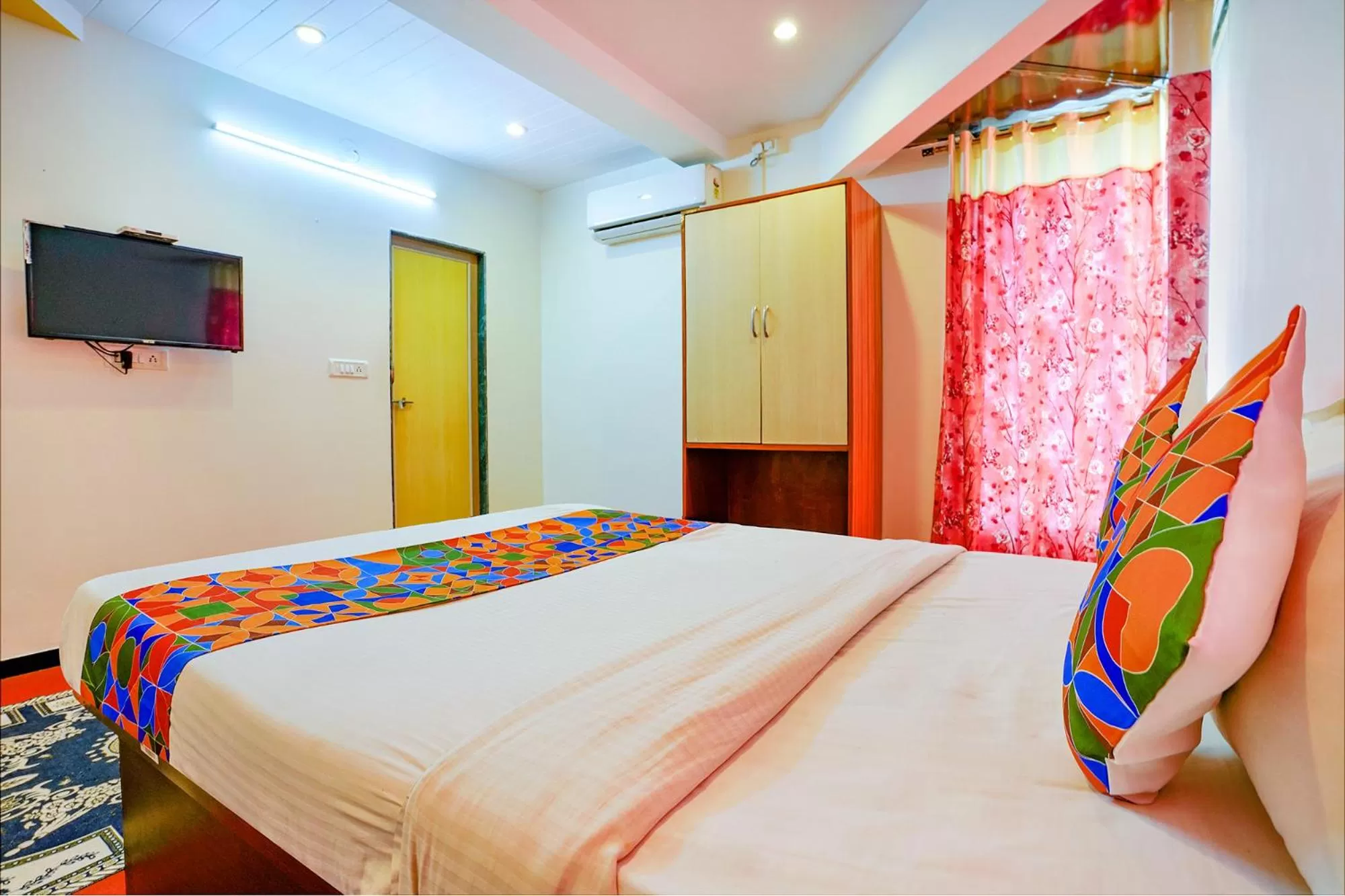 Bed in FabHotel Sai Chatra