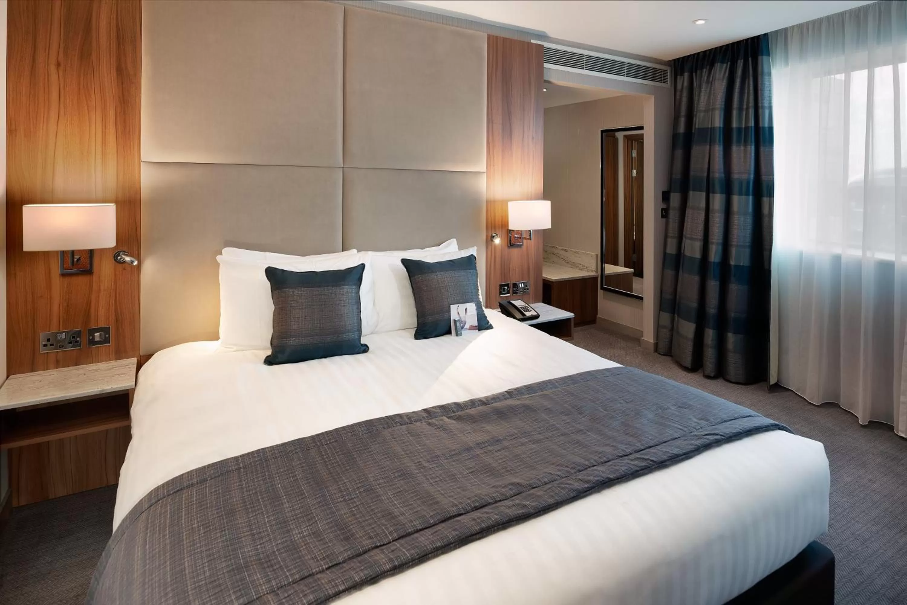 Photo of the whole room, Bed in Crowne Plaza London Heathrow T4 by IHG