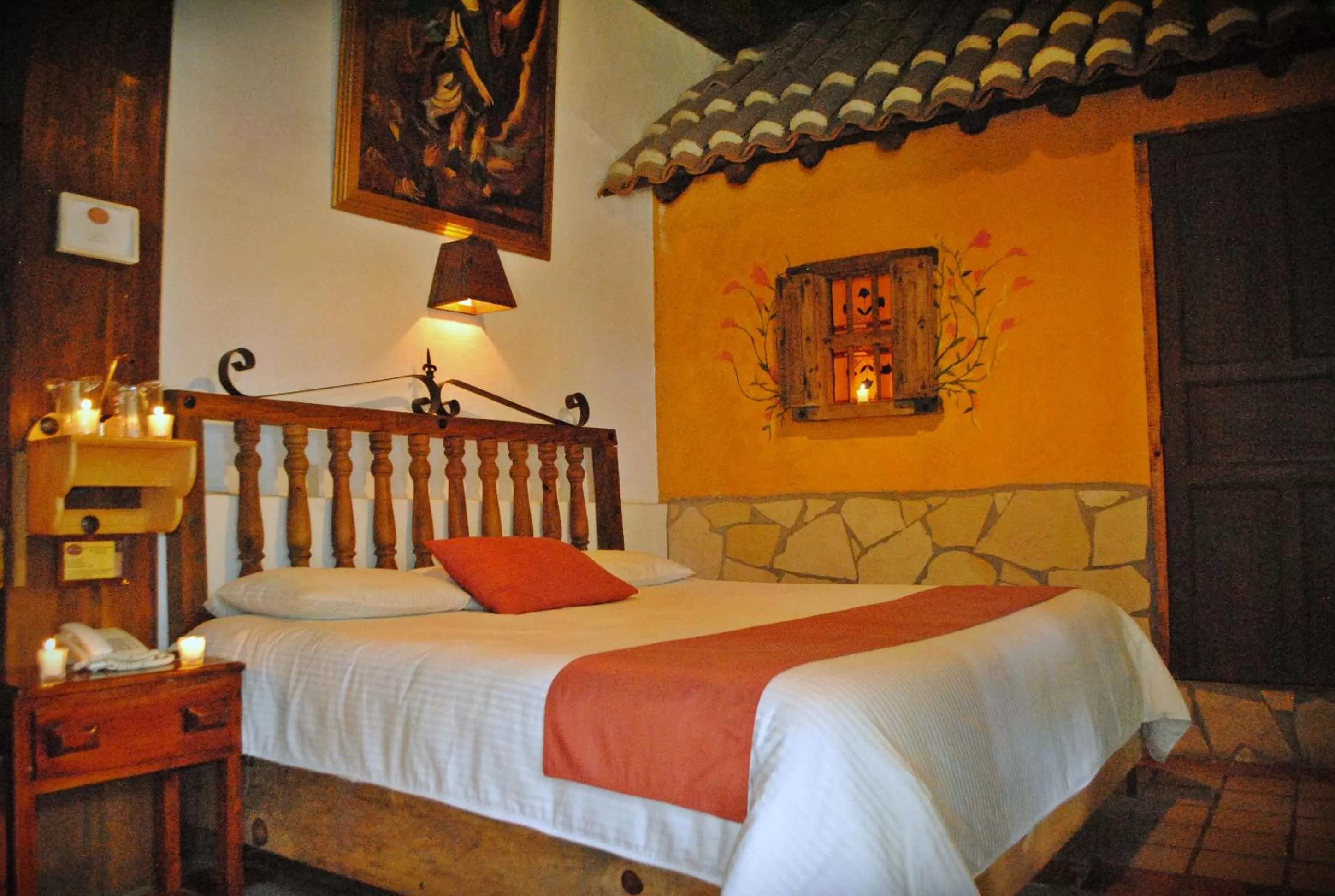 Bedroom, Bed in Hotel Hacienda Don Juan