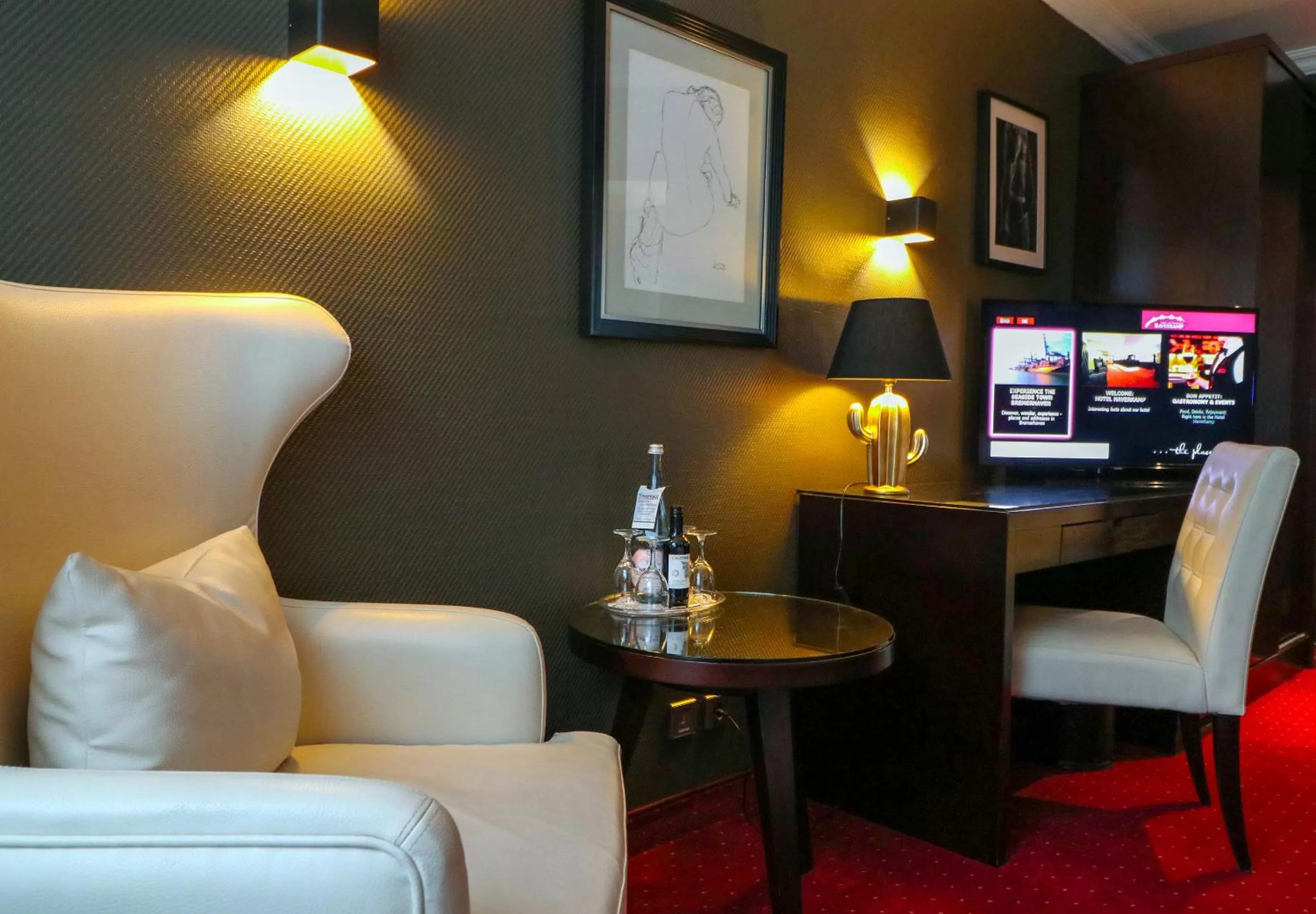 Seating area in Hotel Haverkamp