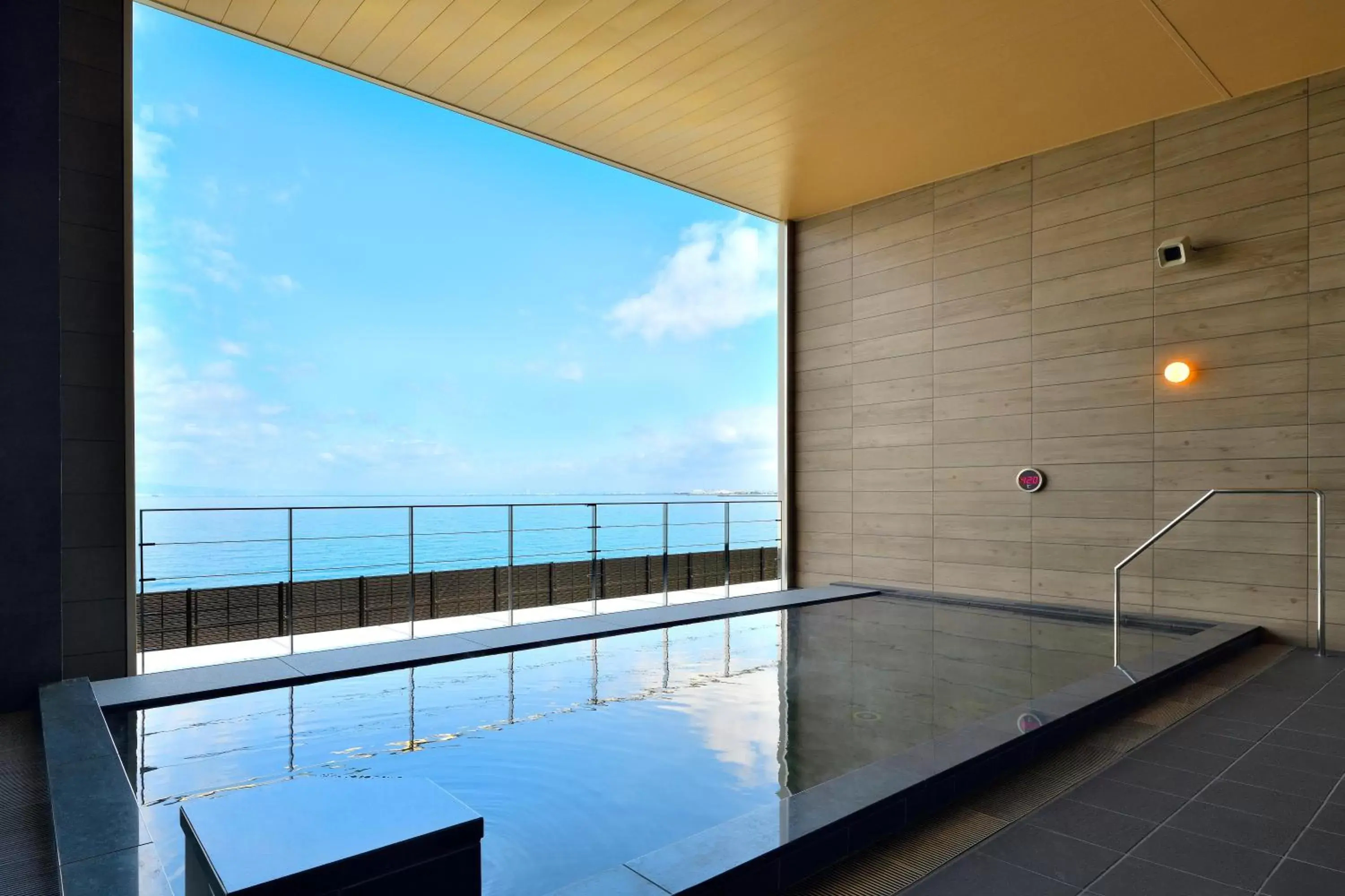 Day, Swimming Pool in Henn na Hotel Kansai Airport Day, Swimming Pool in Henn na Hotel Kansai Airport