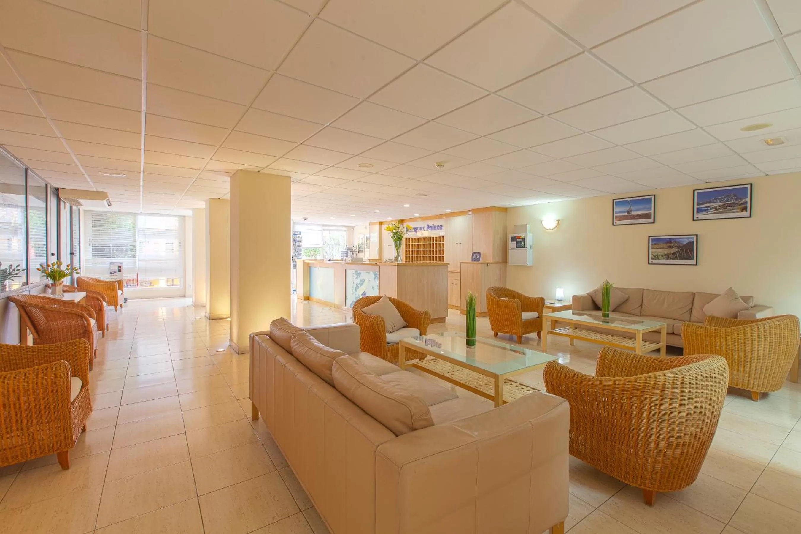 Lobby or reception in El Marques Palace by Intercorp Group