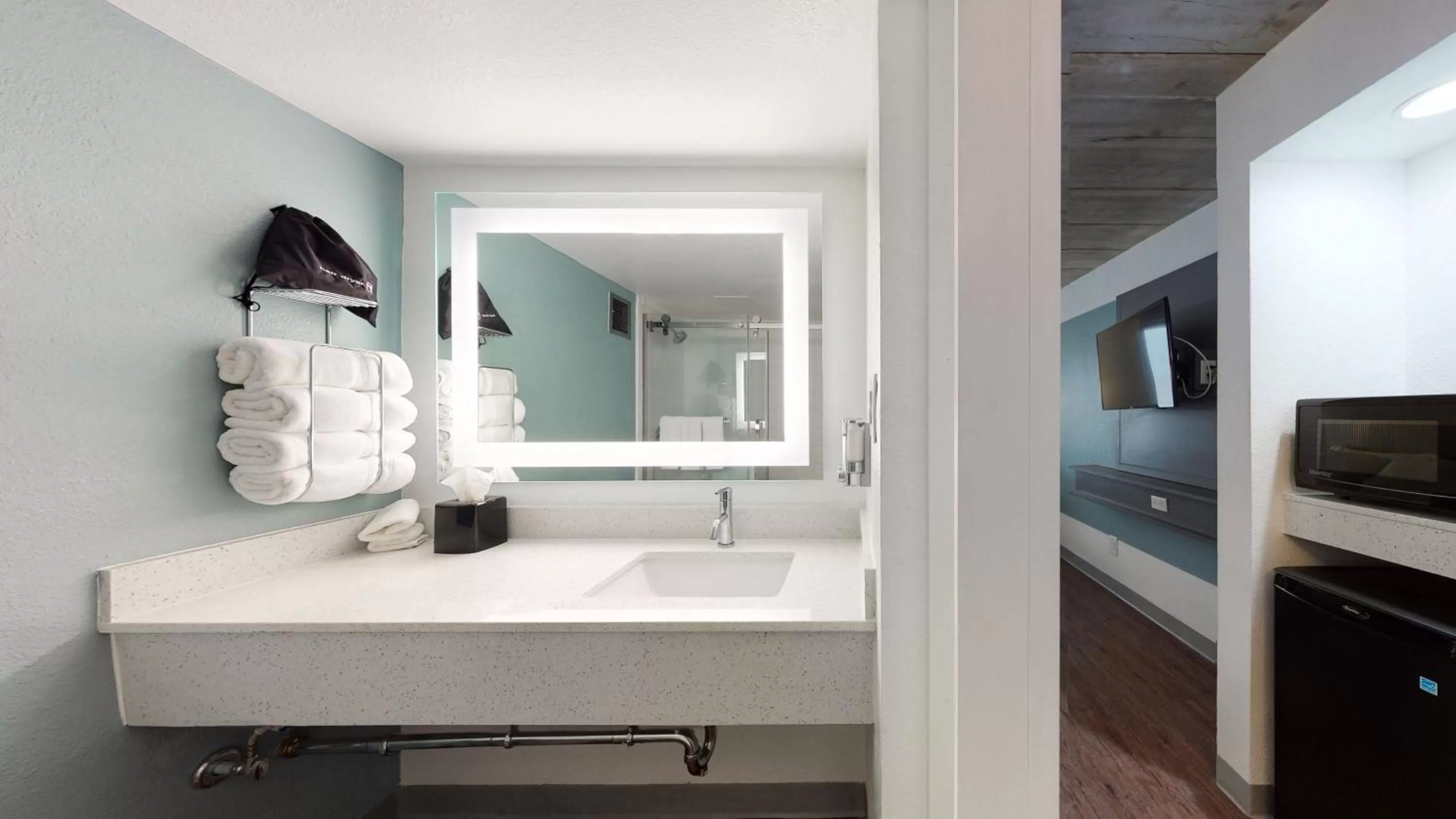 Bathroom in voco College Station Aggieland by IHG