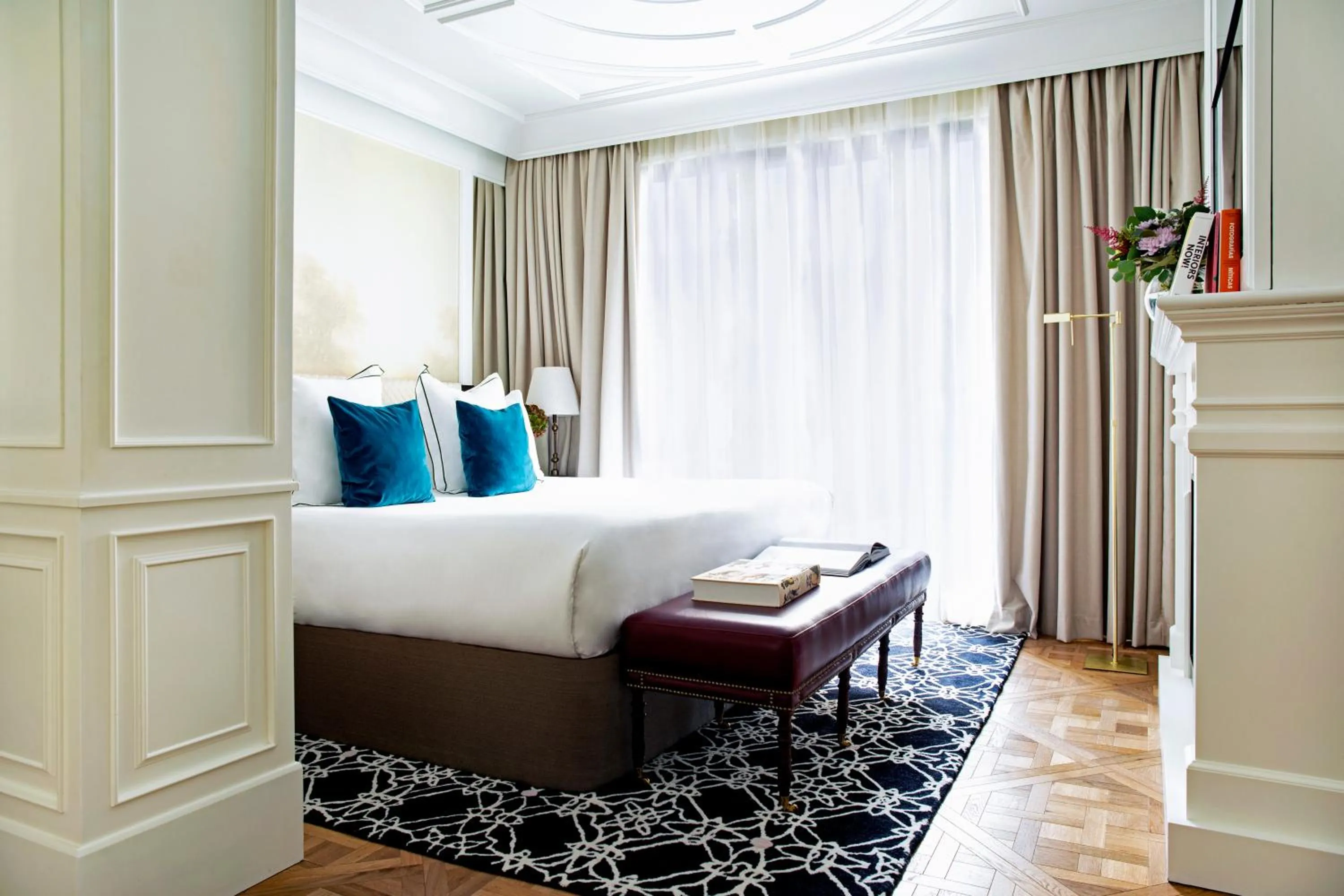 Bed in BLESS Hotel Madrid - The Leading Hotels of the World