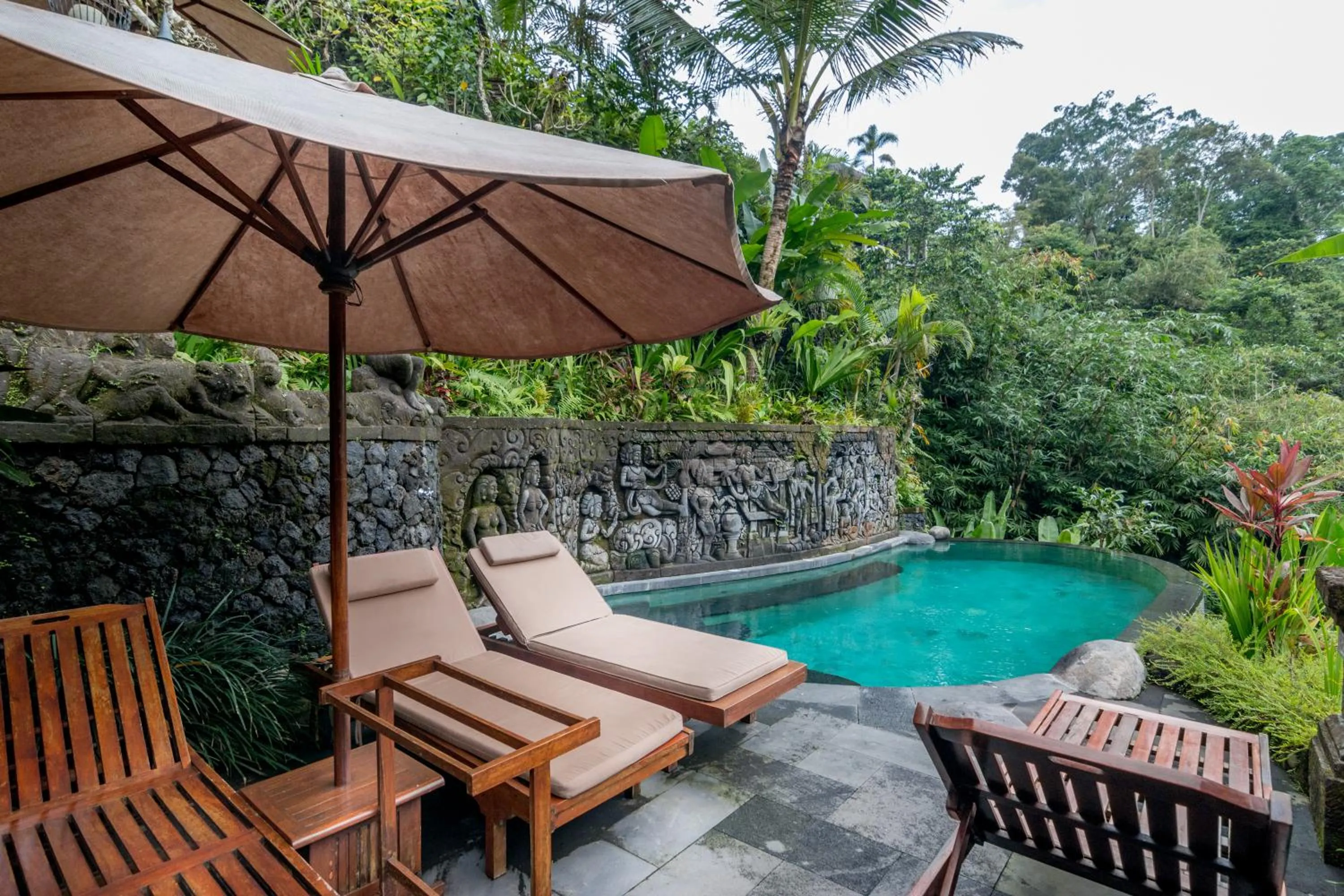 Swimming pool in Bidadari Private Villas & Retreat