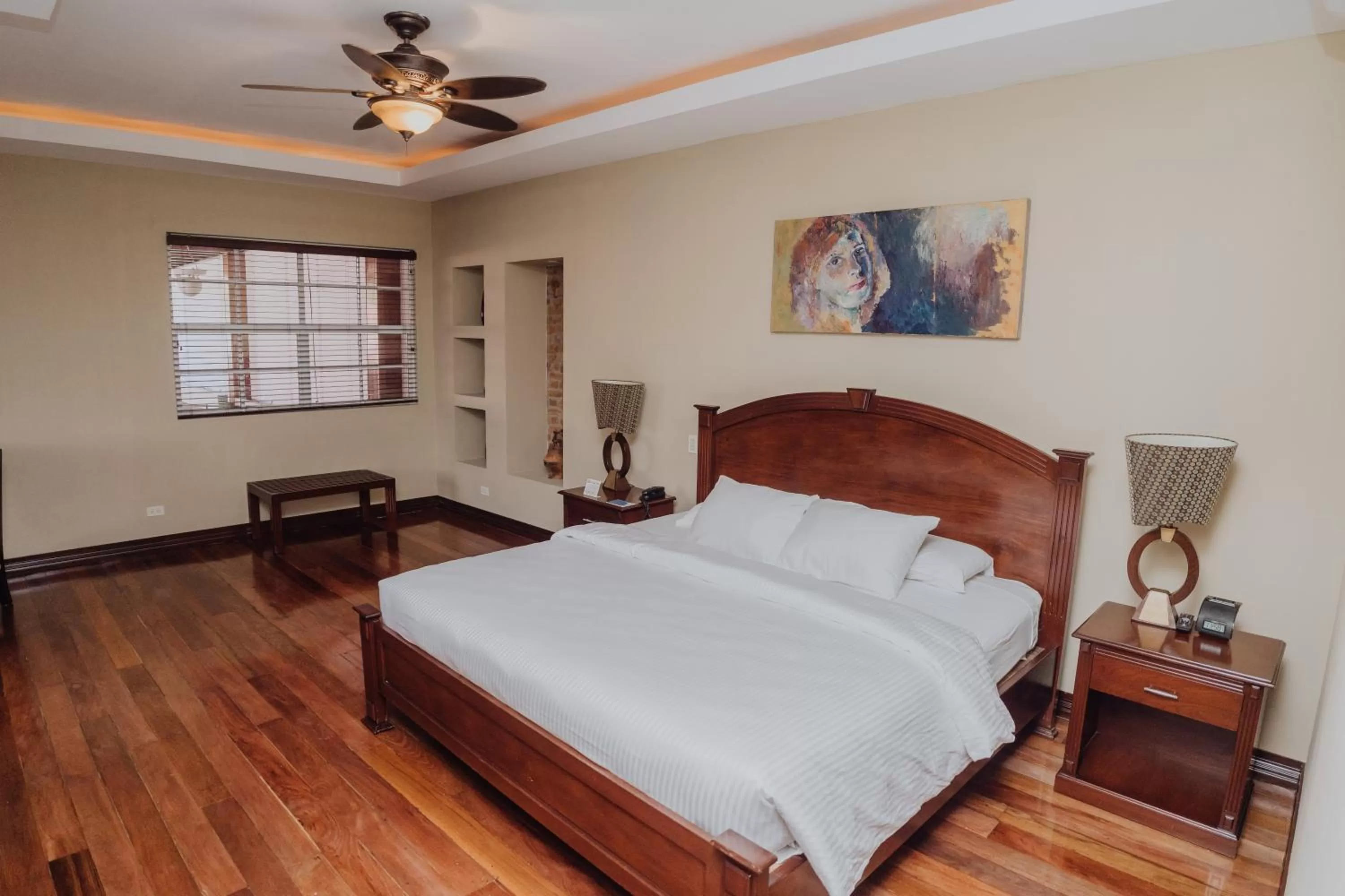 Bed in Hotel Dunn Inn