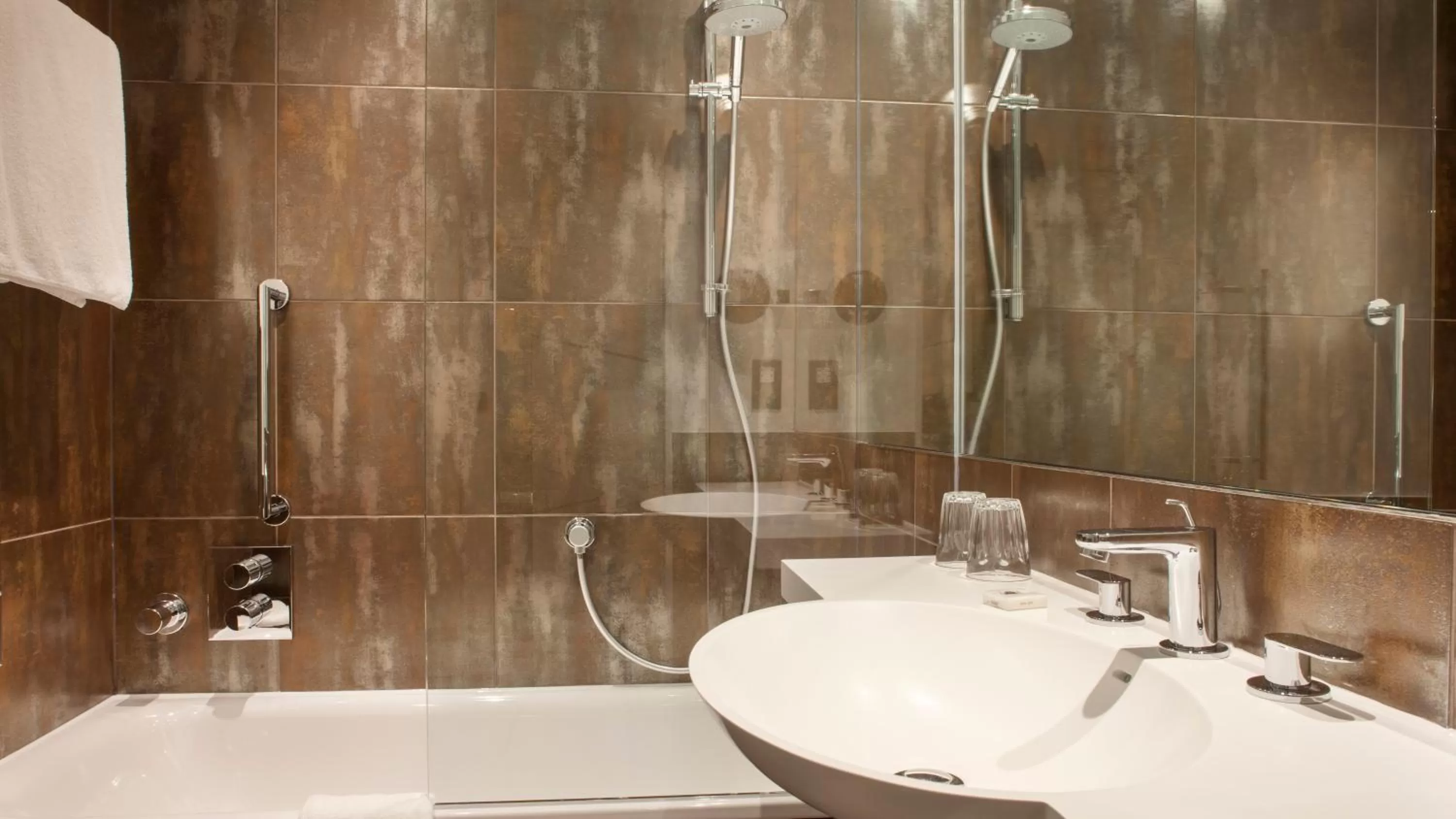 Bathroom in Crowne Plaza London Kings Cross by IHG