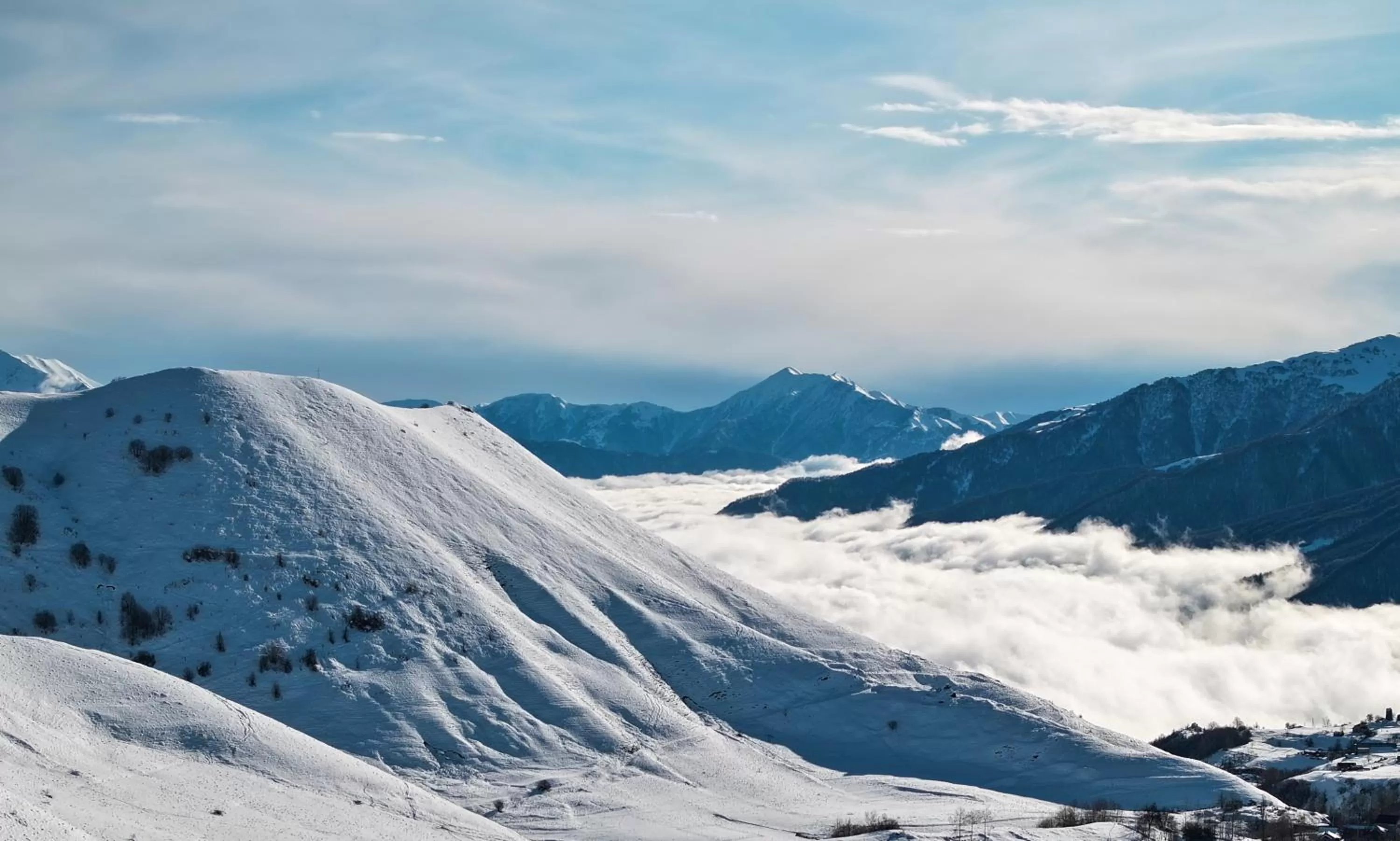 Winter in Marco Polo Hotel Gudauri