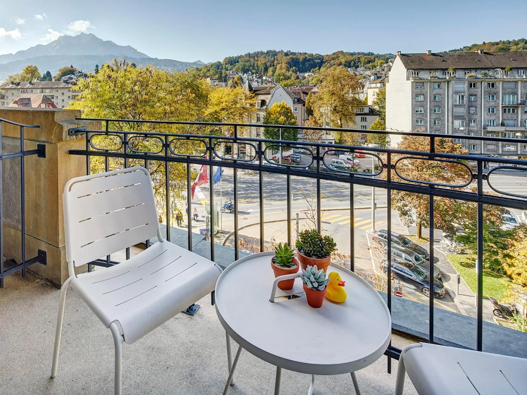 Balcony/Terrace in Boutique Hotel Anker