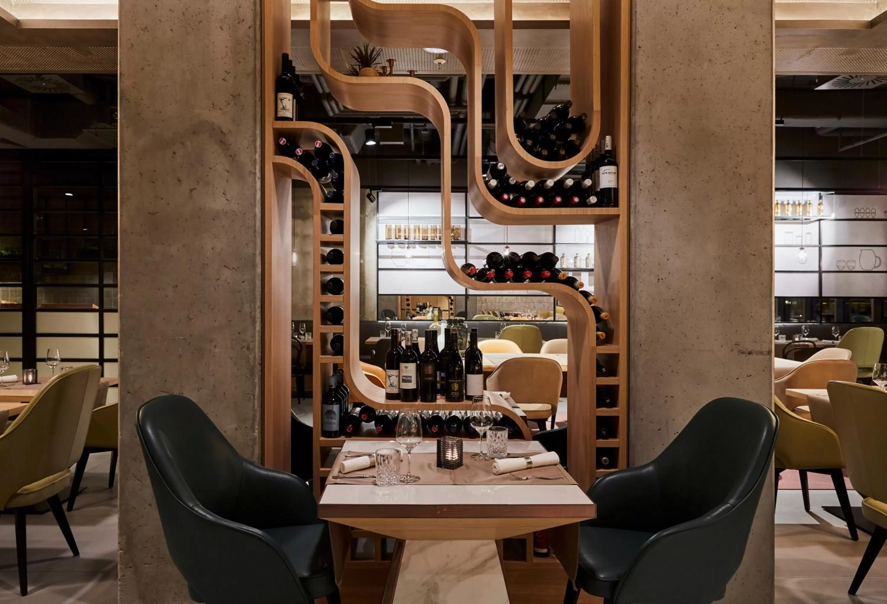 Restaurant/places to eat in Hotel Indigo Berlin - East Side Gallery