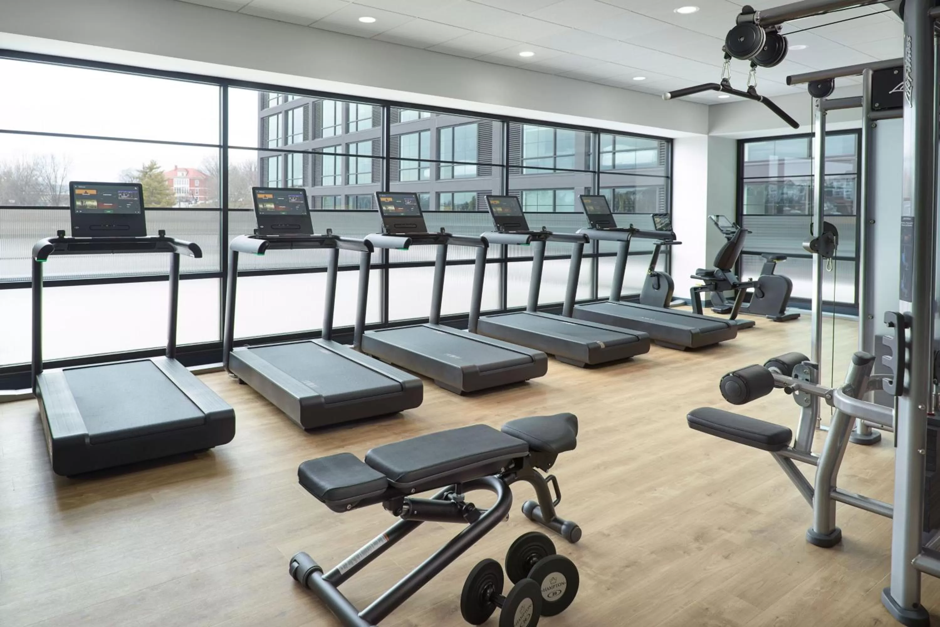 Fitness centre/facilities in Marriott Knoxville Downtown