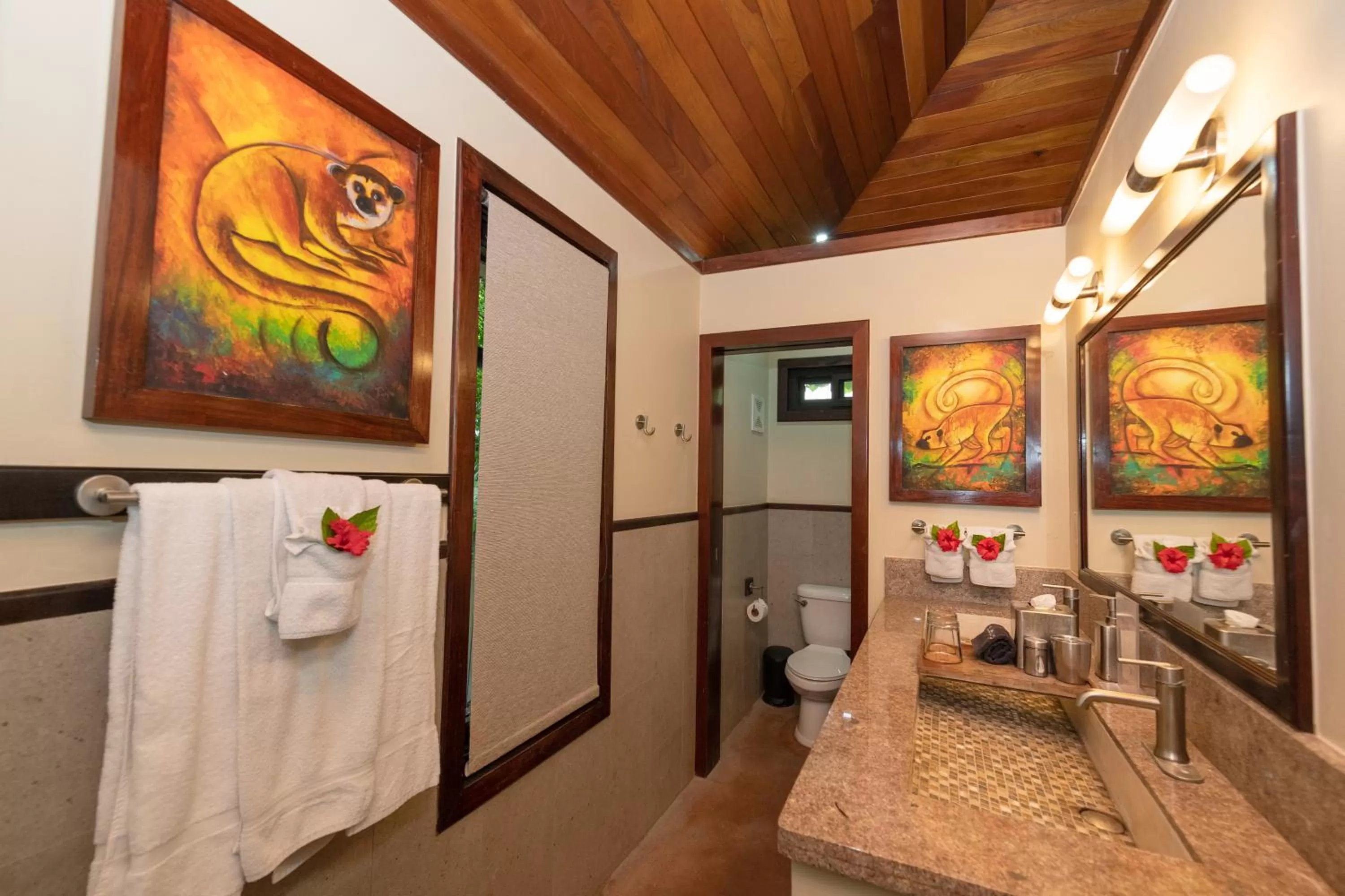 Bathroom in PUR Boutique Cabanas, Adults Only