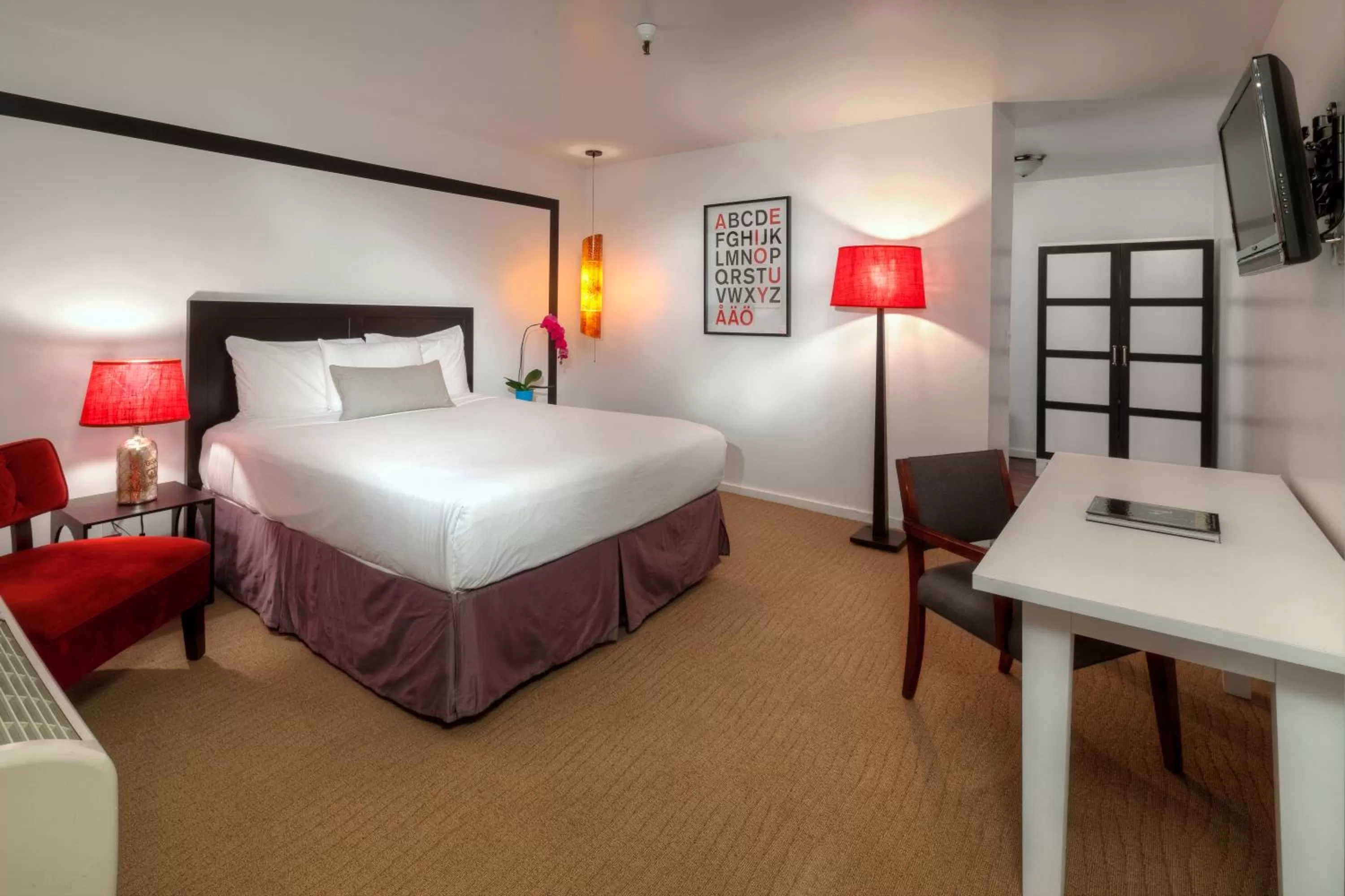 Bed in Aqua Soleil Hotel and Mineral Water Spa