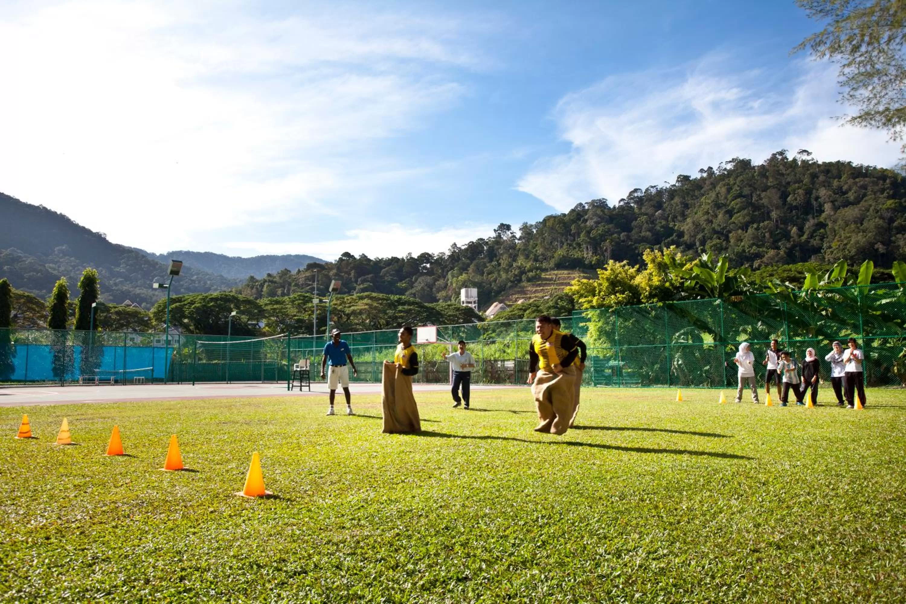 People in The Bayview Beach Resort