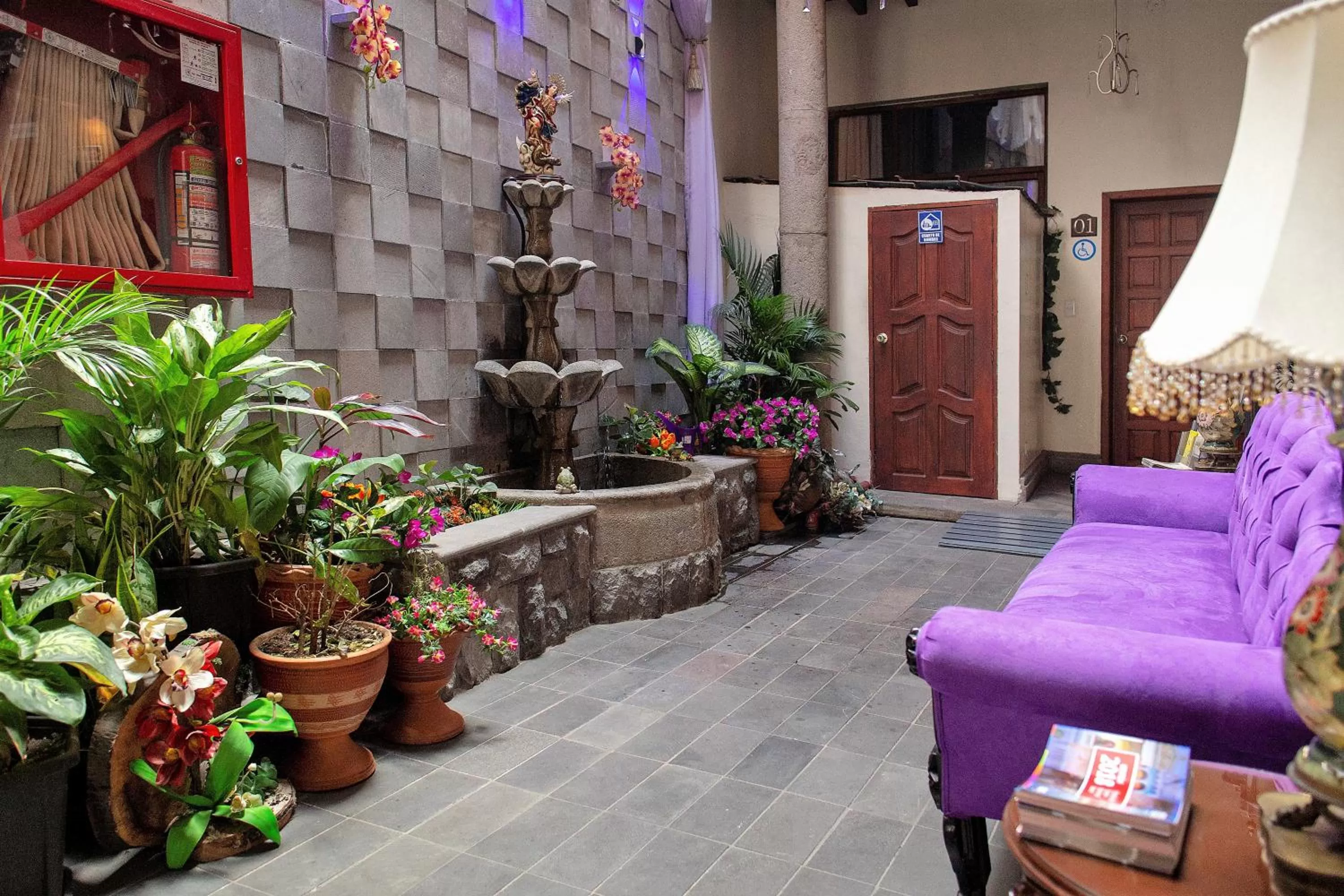 Balcony/Terrace in Hotel Colonial San Agustin