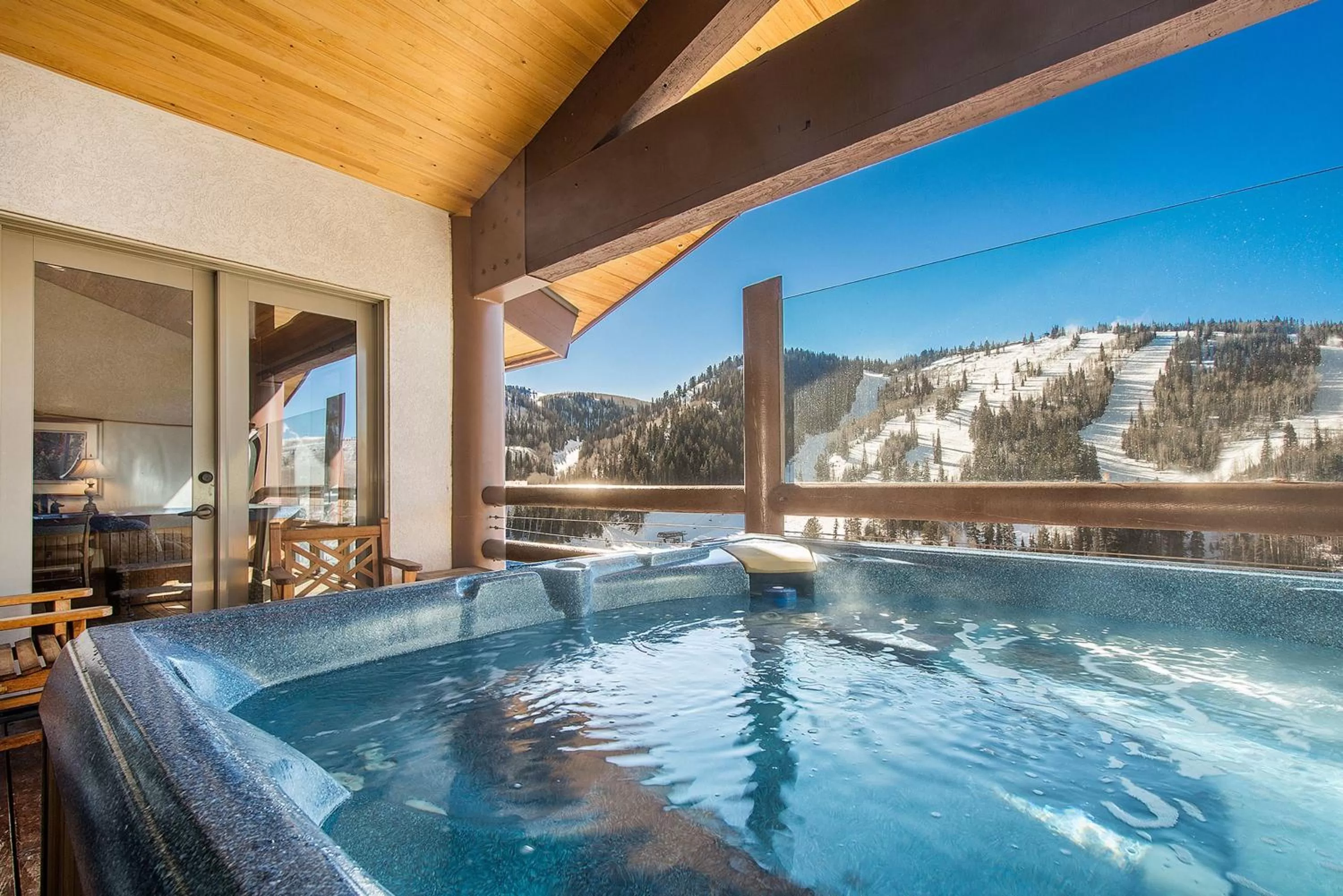 Hot Tub in Stein Eriksen Lodge Deer Valley