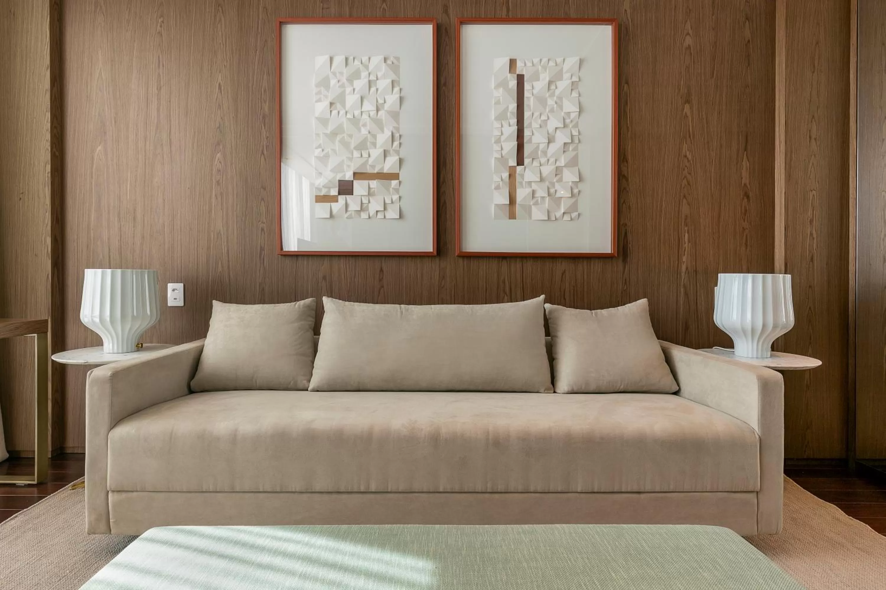 Decorative detail in LK Design Hotel Florianópolis