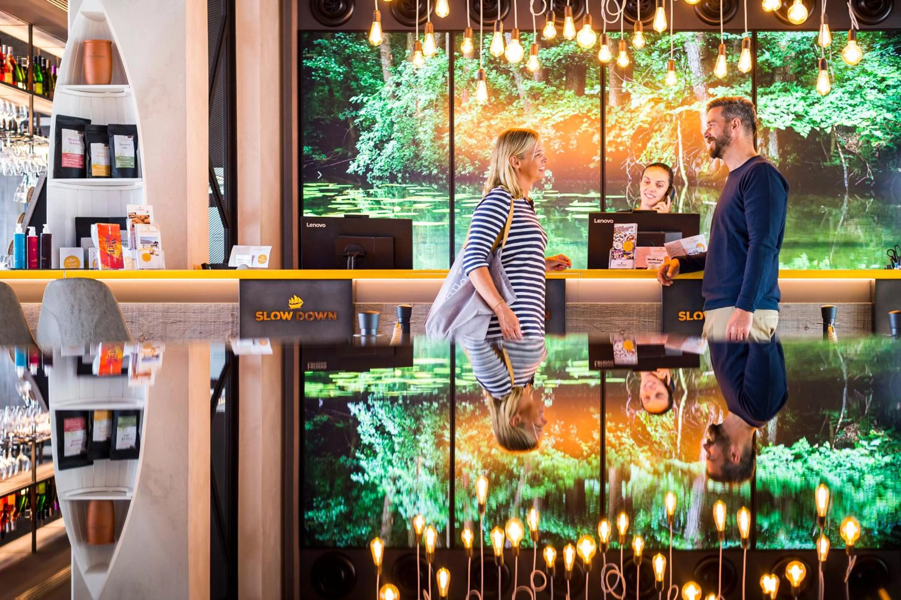 Lobby or reception in SlowDown Travemünde