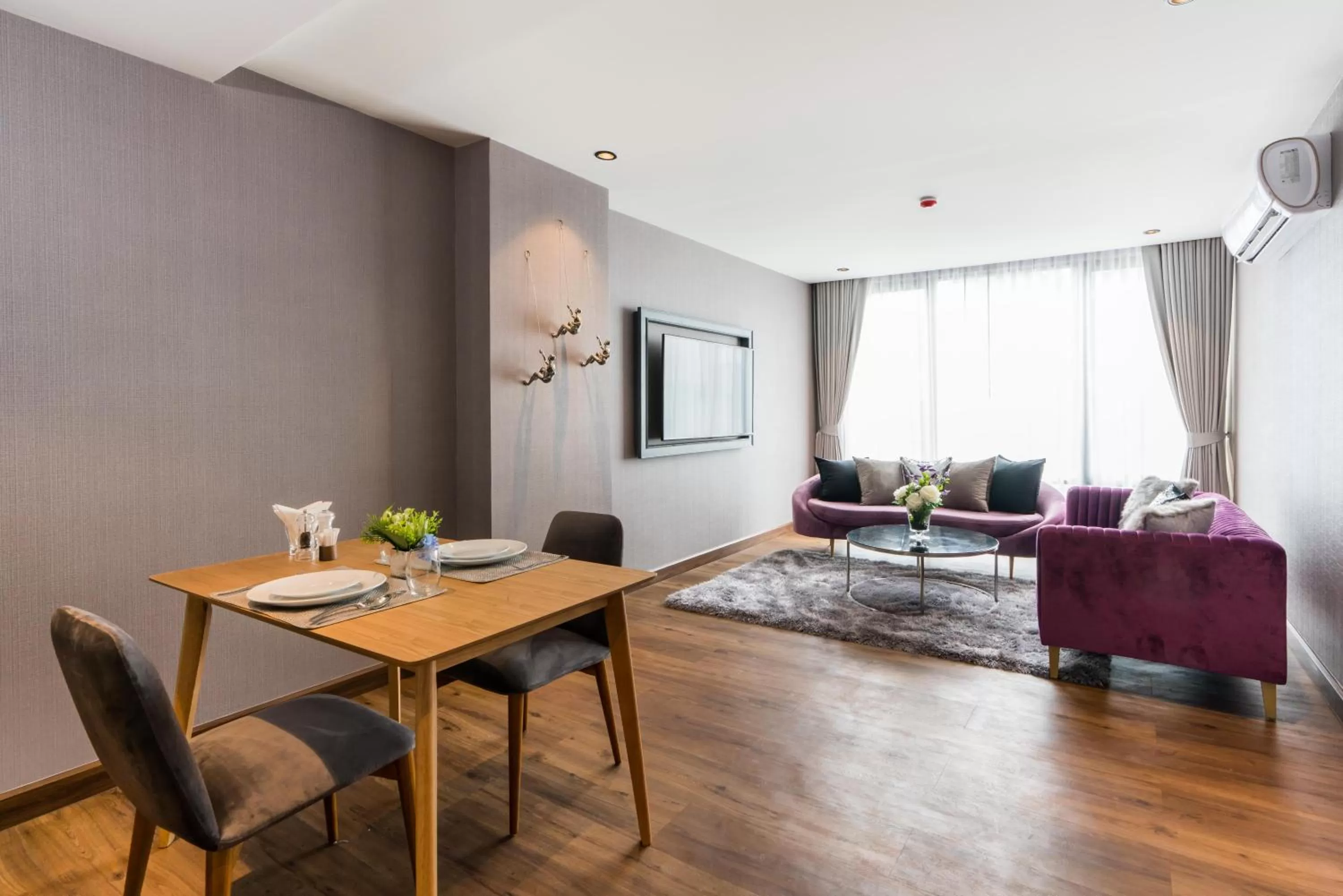 Living room in XQ Pattaya Hotel