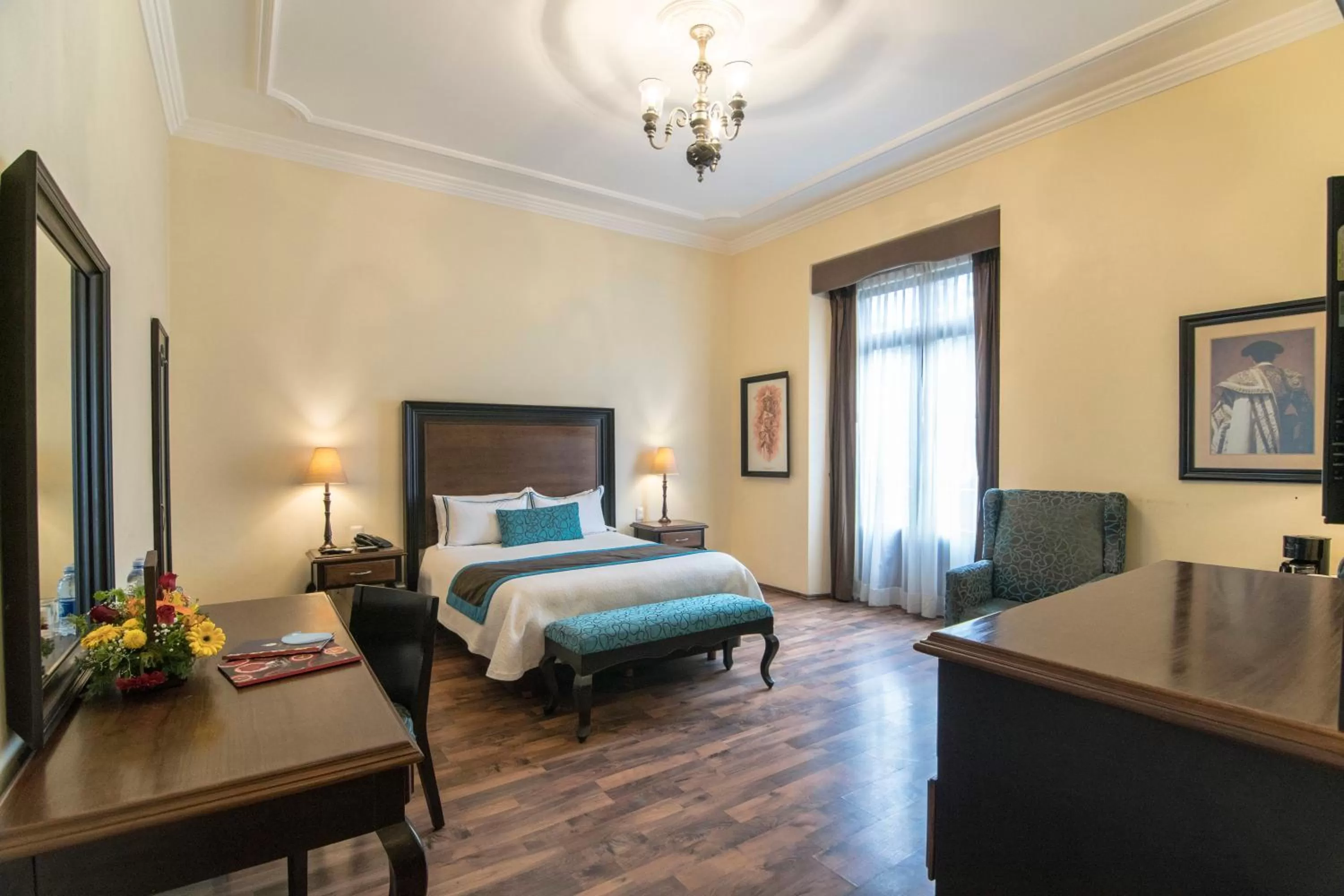 Bedroom, Bed in Hotel Morales Historical & Colonial Downtown Core