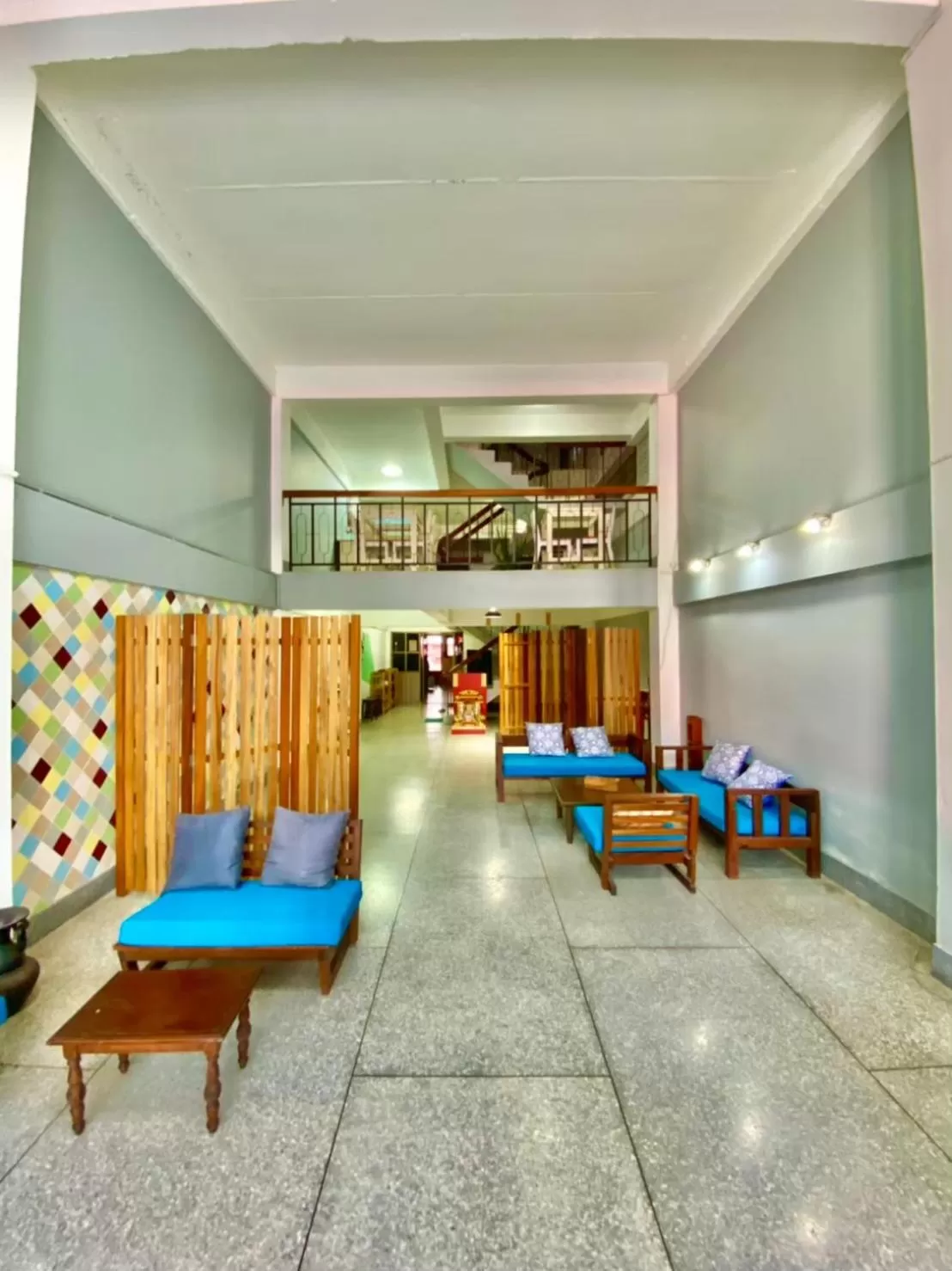 Lobby or reception in No7 Guesthouse