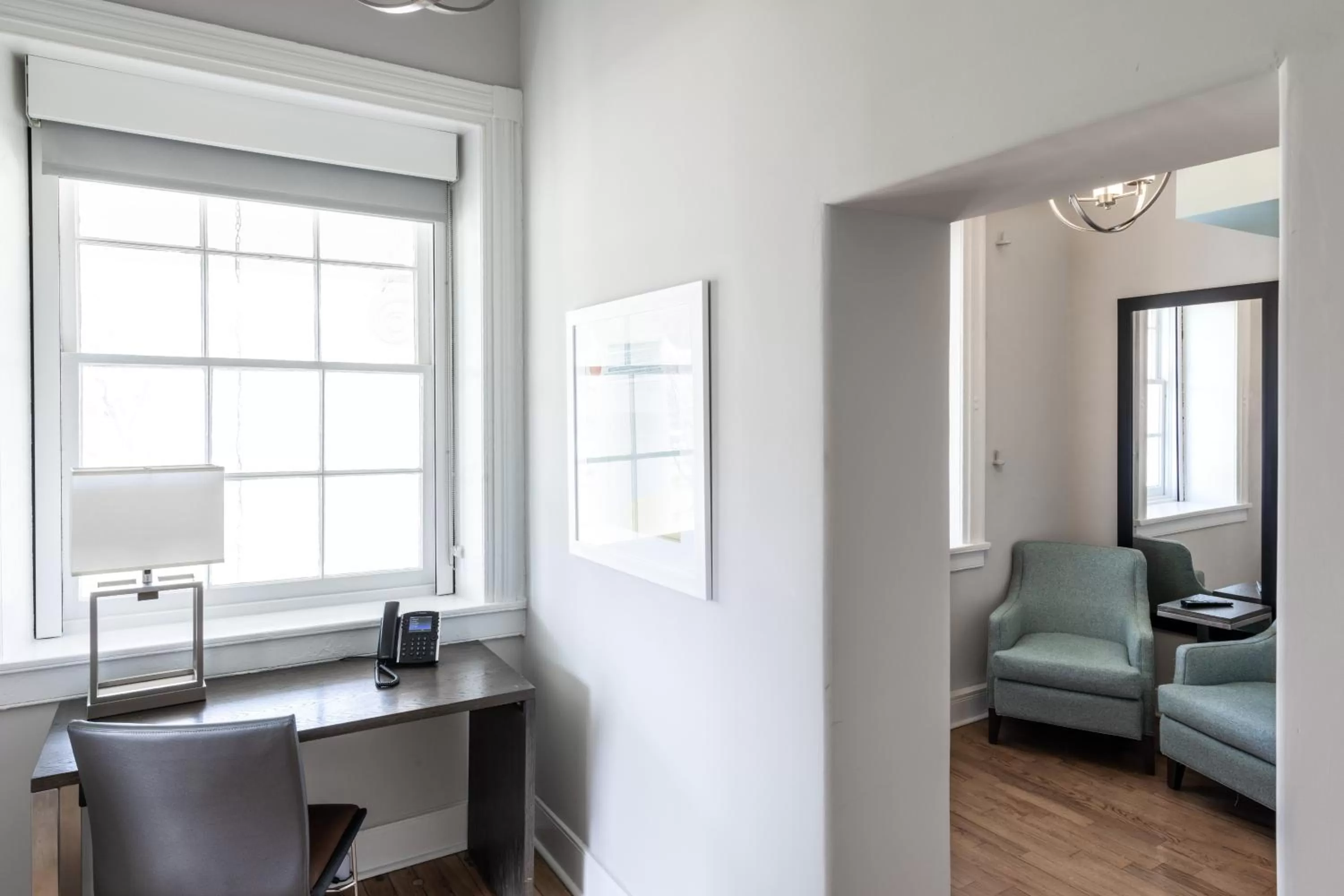 Seating area in The Blackburn Inn and Conference Center