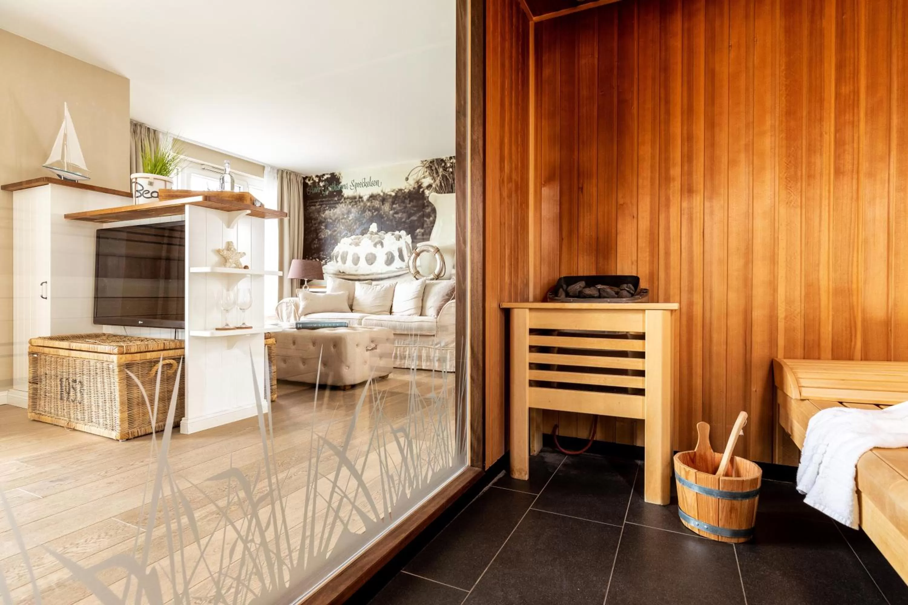 Decorative detail, Bed in Hotel Zweite Heimat