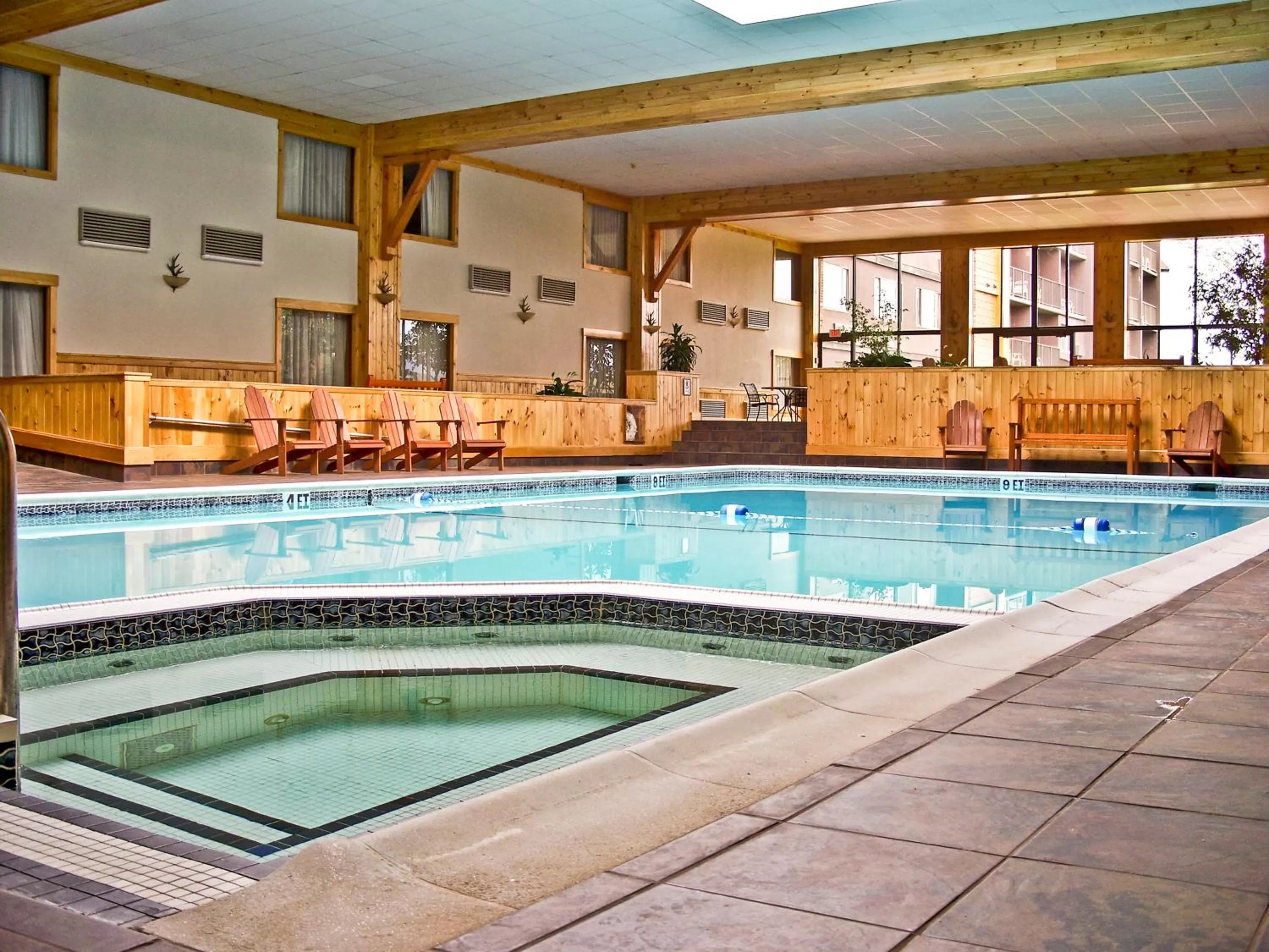 Swimming pool in Crowne Plaza Lake Placid by IHG