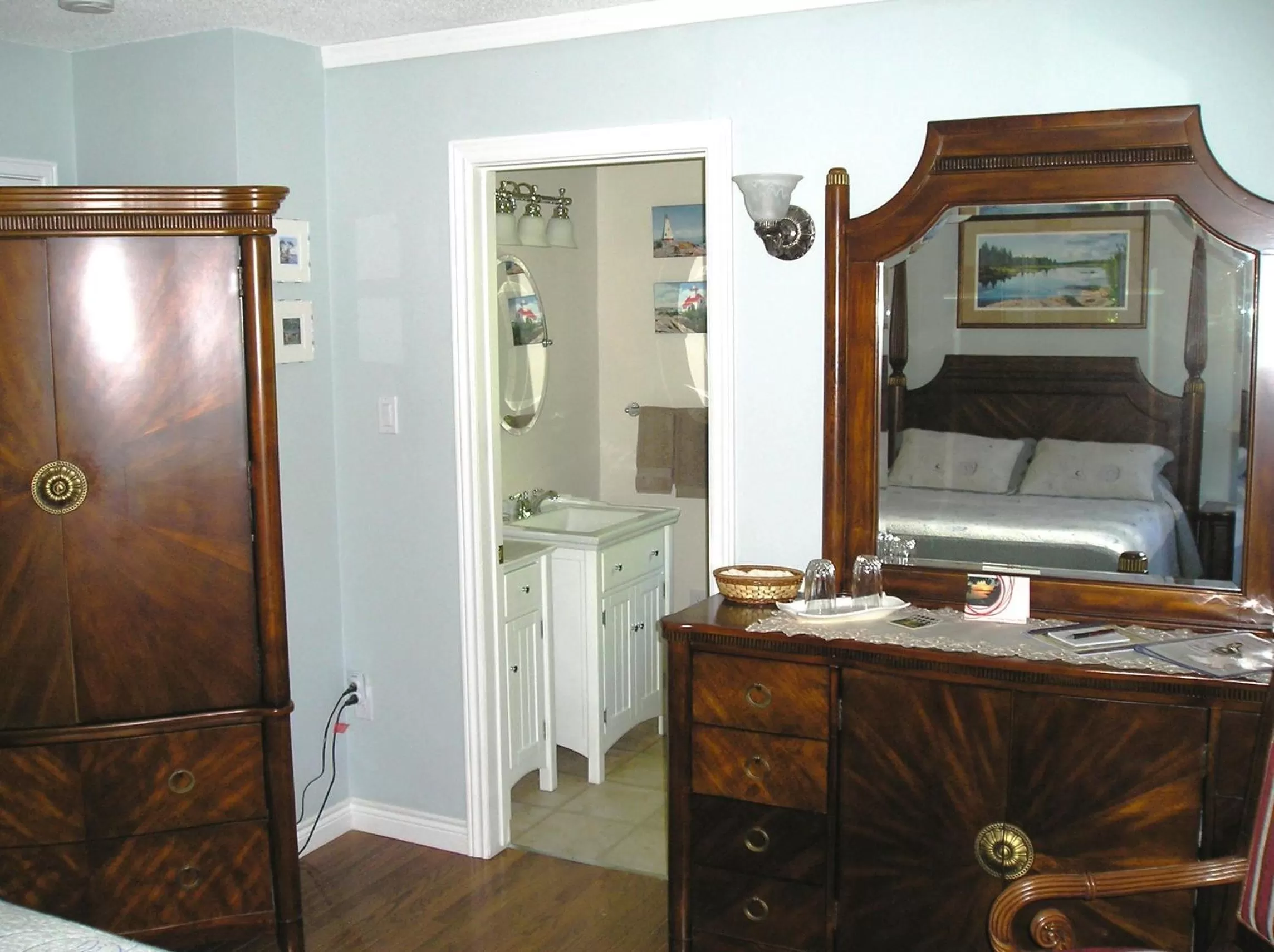 Decorative detail in Tucked Inn the Harbour B&B