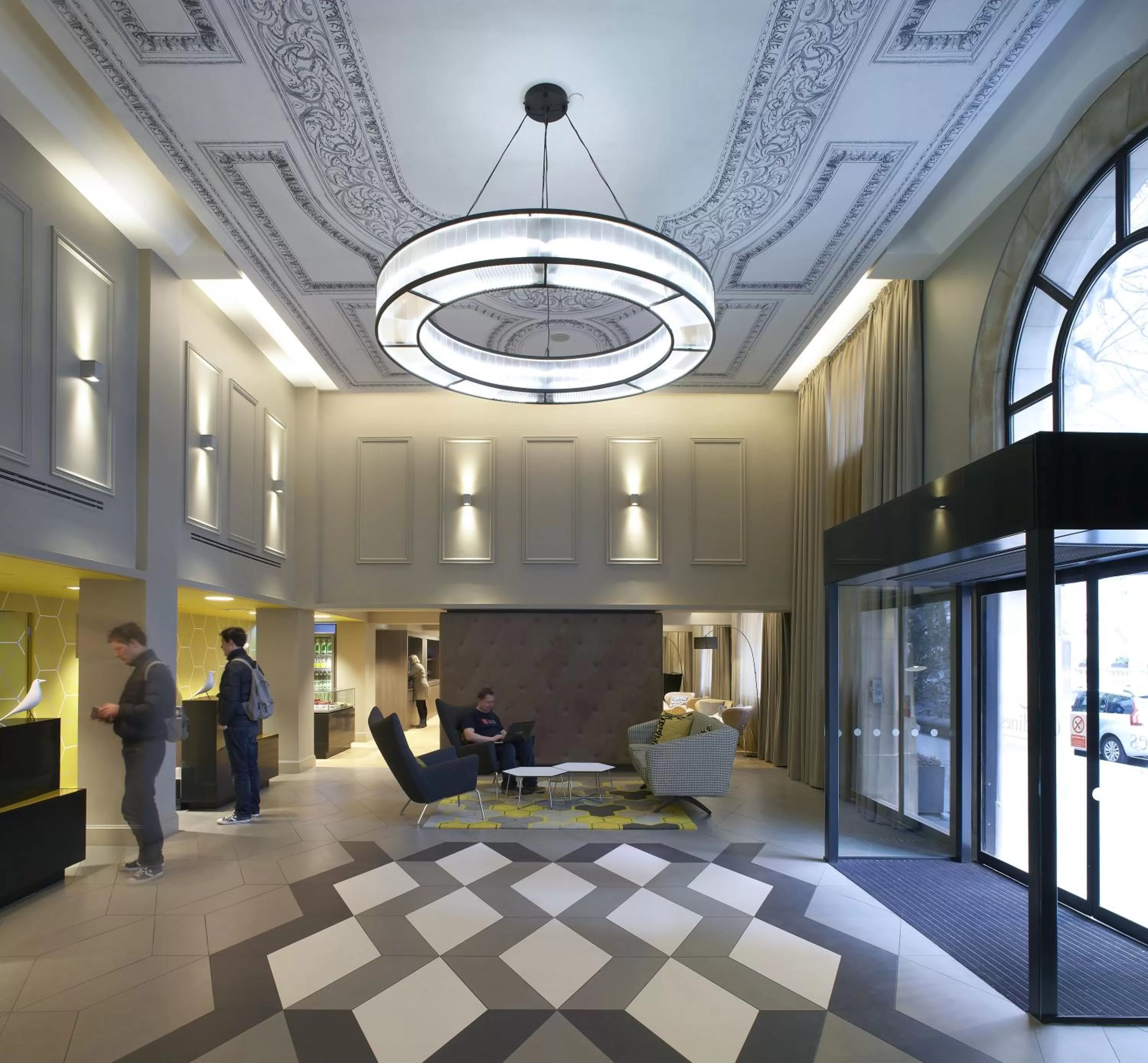 Lobby or reception in Citadines Trafalgar Square London