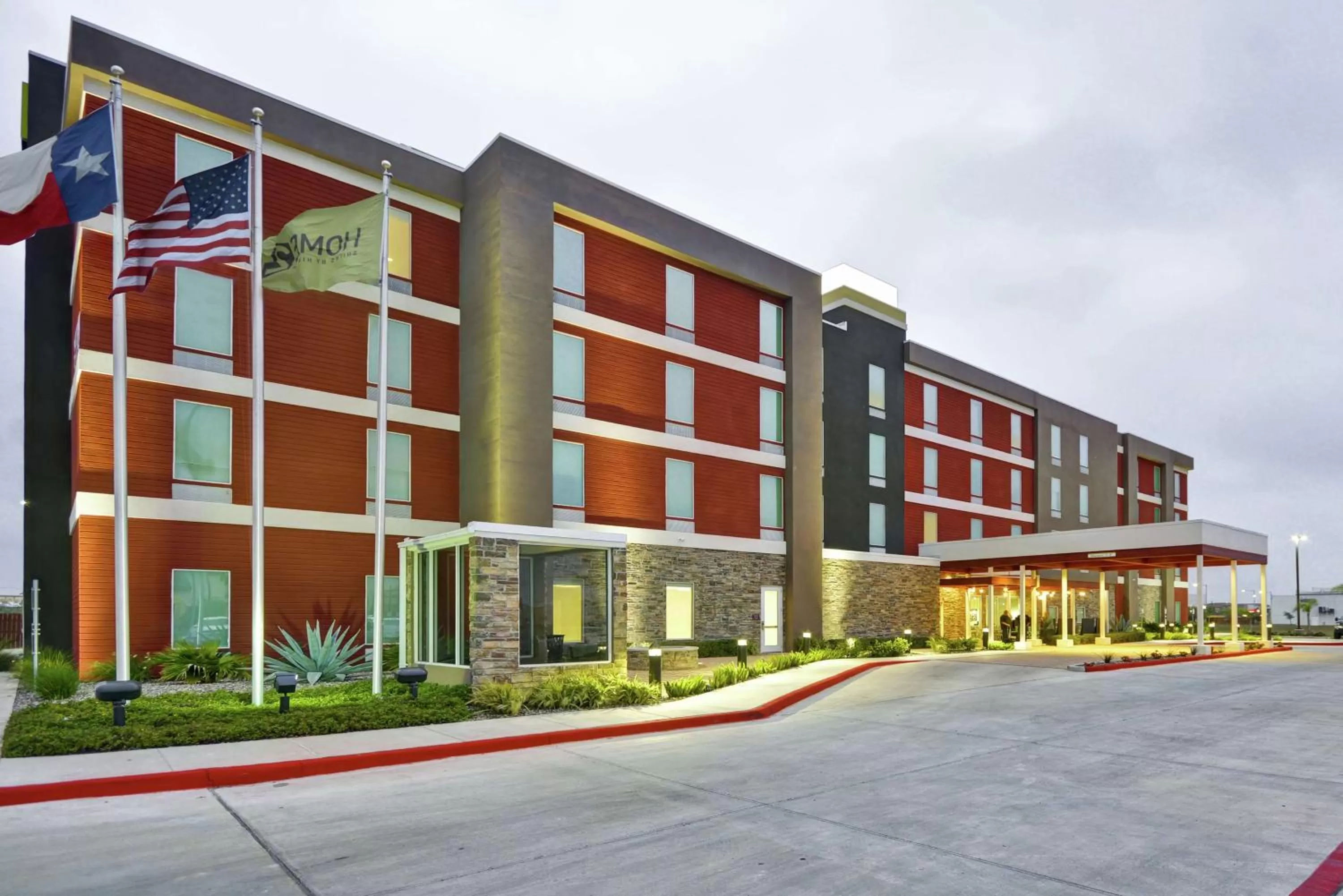 Property building in Home2 Suites by Hilton Brownsville