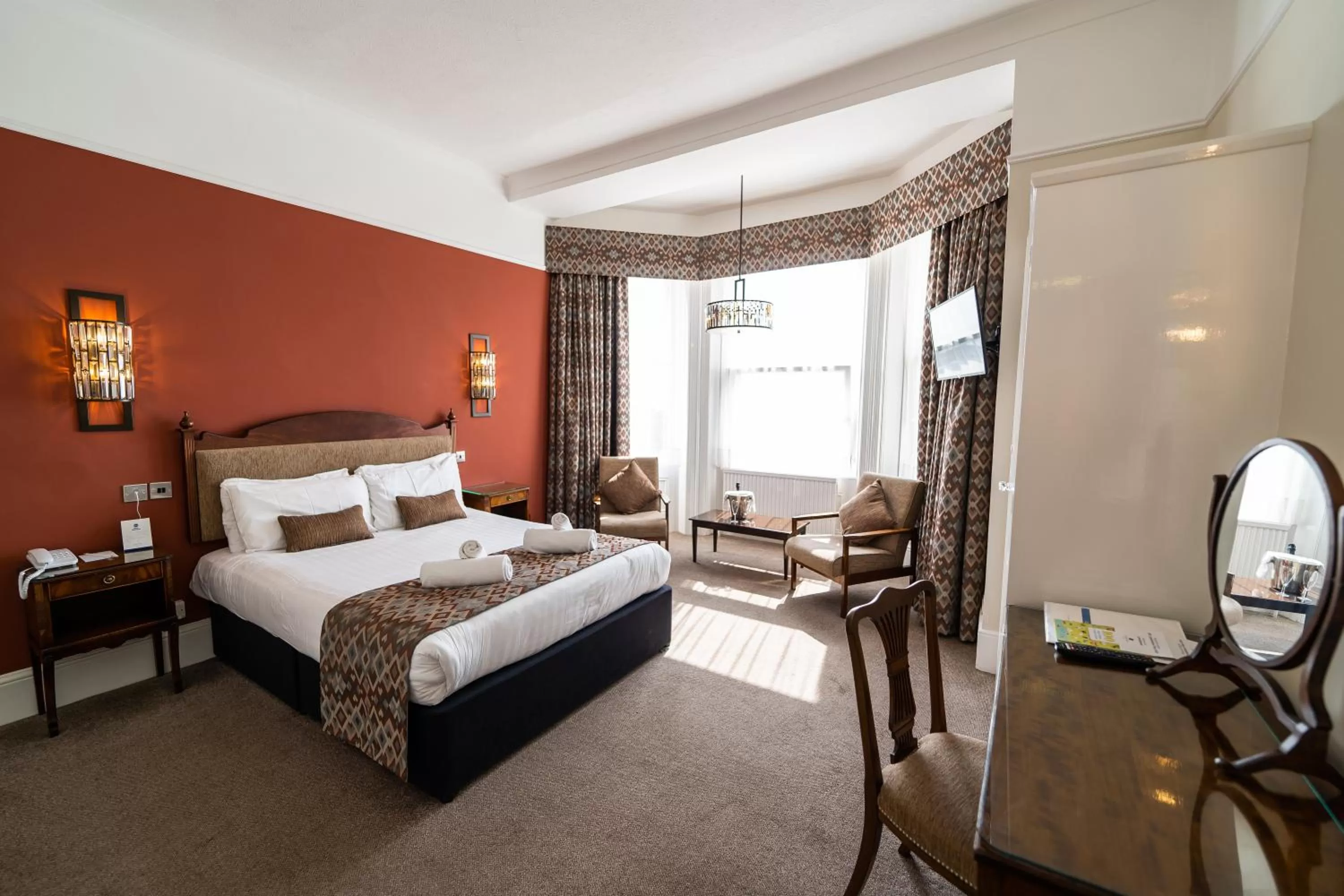 Bedroom, Bed in The Lansdowne, Eastbourne