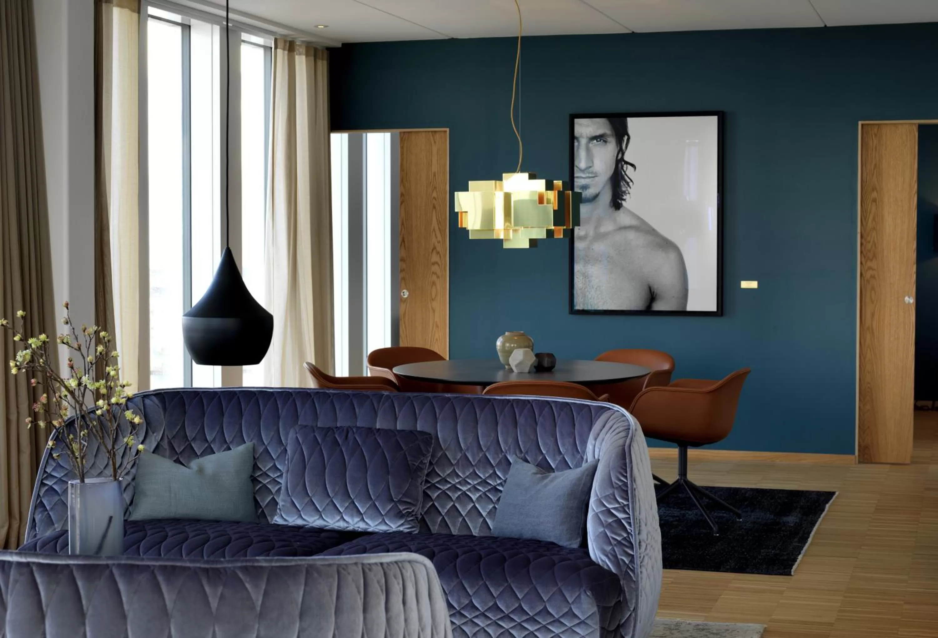 Seating area in Clarion Hotel Malmö Live