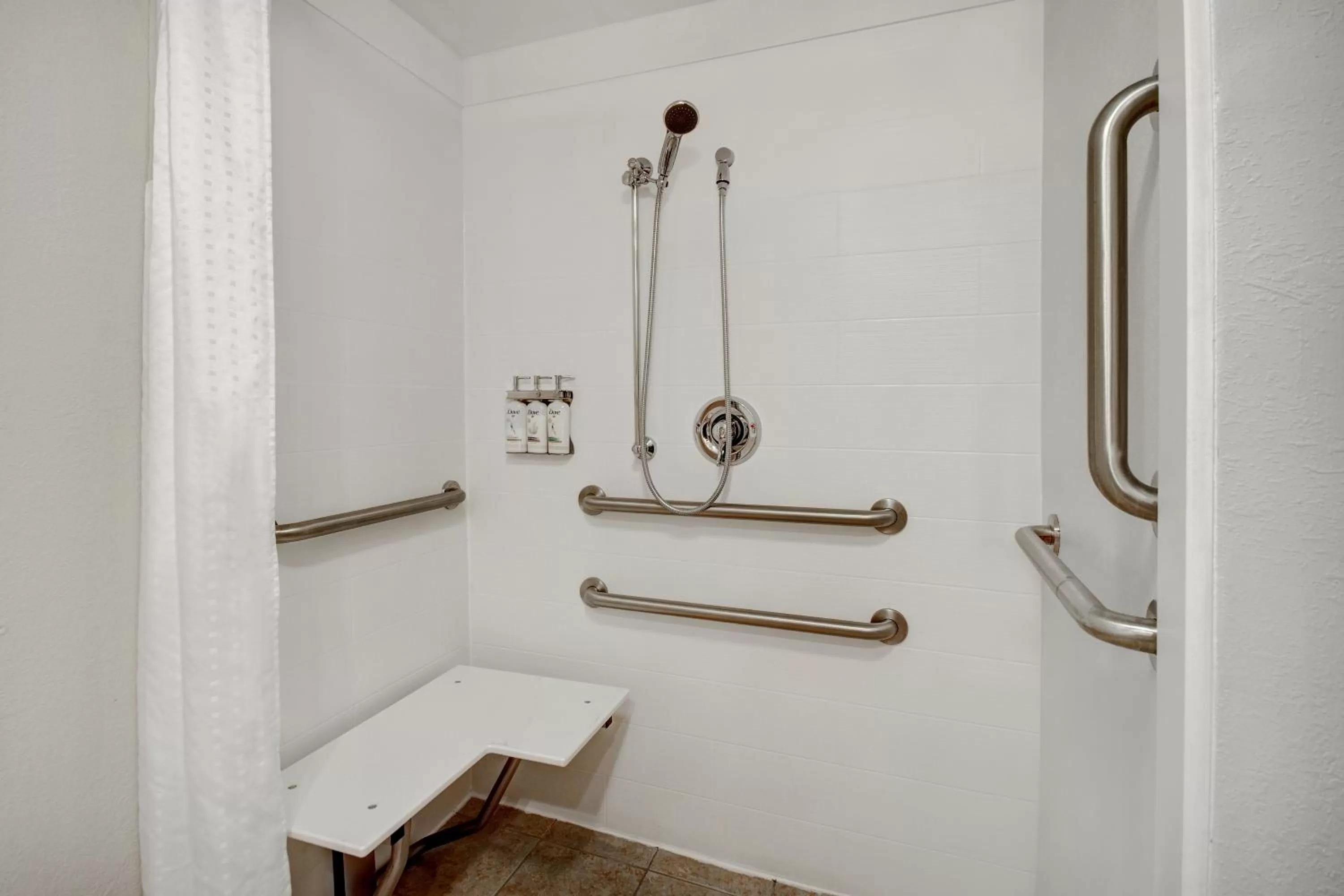 Shower in Holiday Inn Express Rochester - University Area by IHG