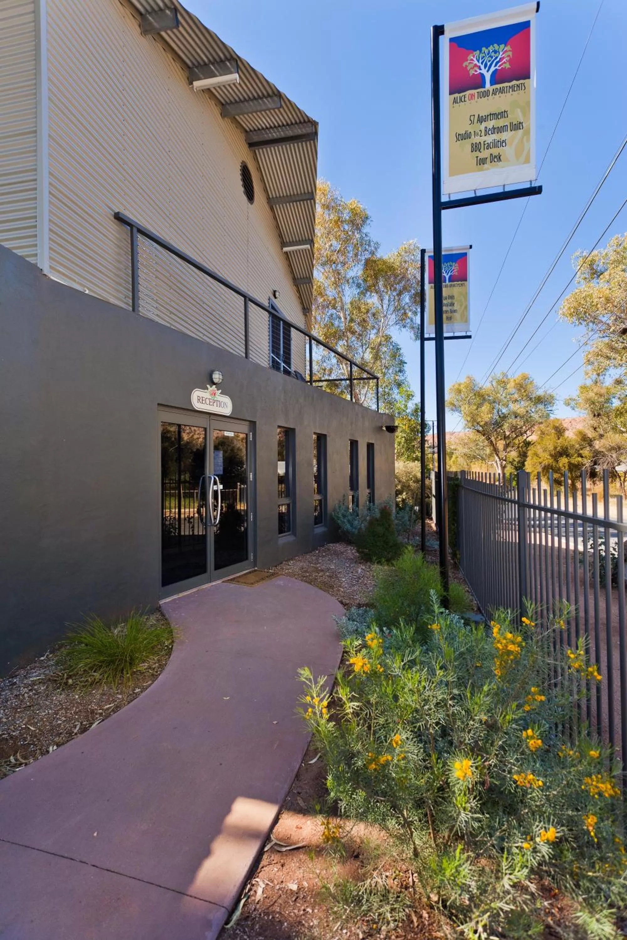 Facade/entrance in Alice On Todd Apartments