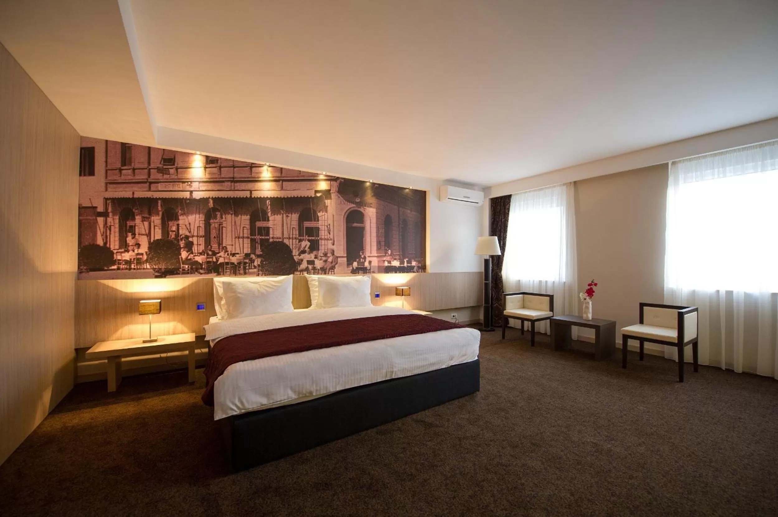 Bed in City Hotel Mostar